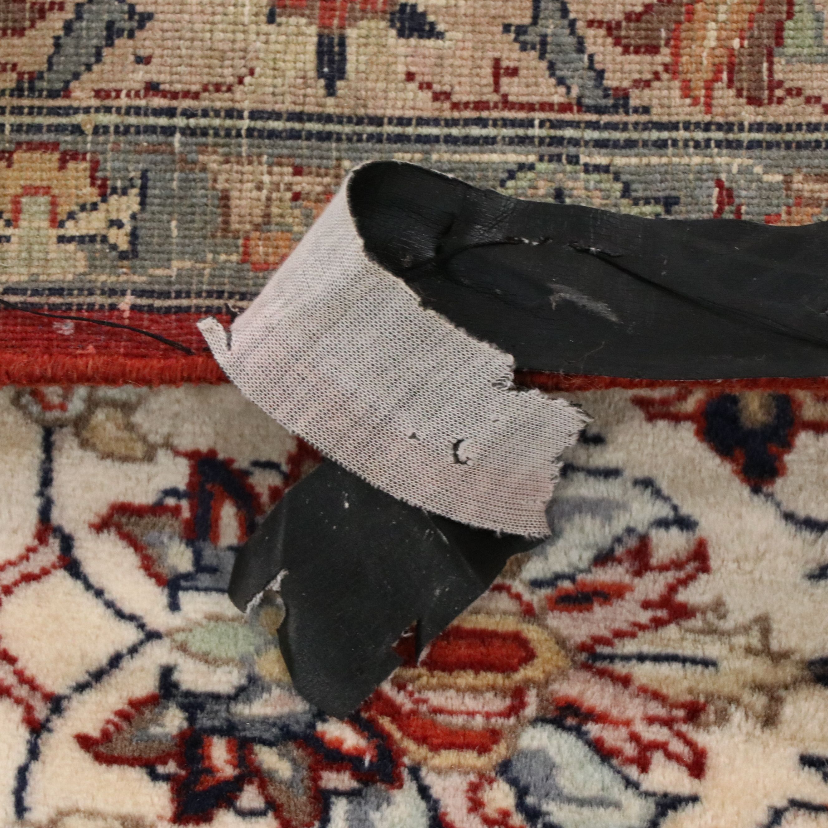 8'1 x 10'5 Hand-Knotted Persian Kashan Area Rug