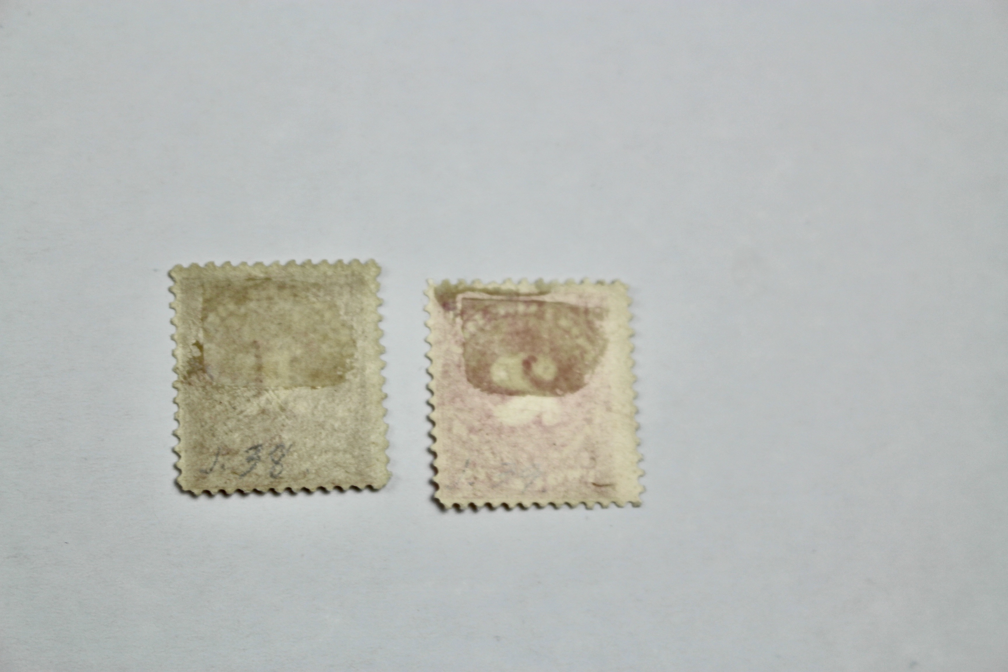 Nine Early U.S. Postage Due Stamps