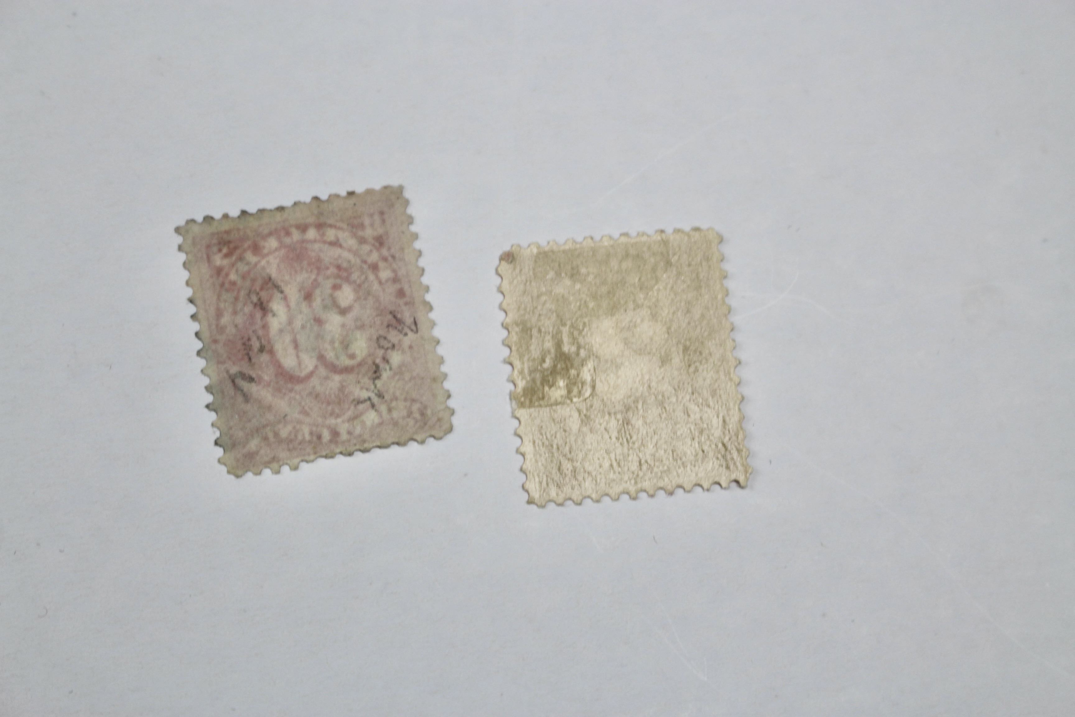 Nine Early U.S. Postage Due Stamps