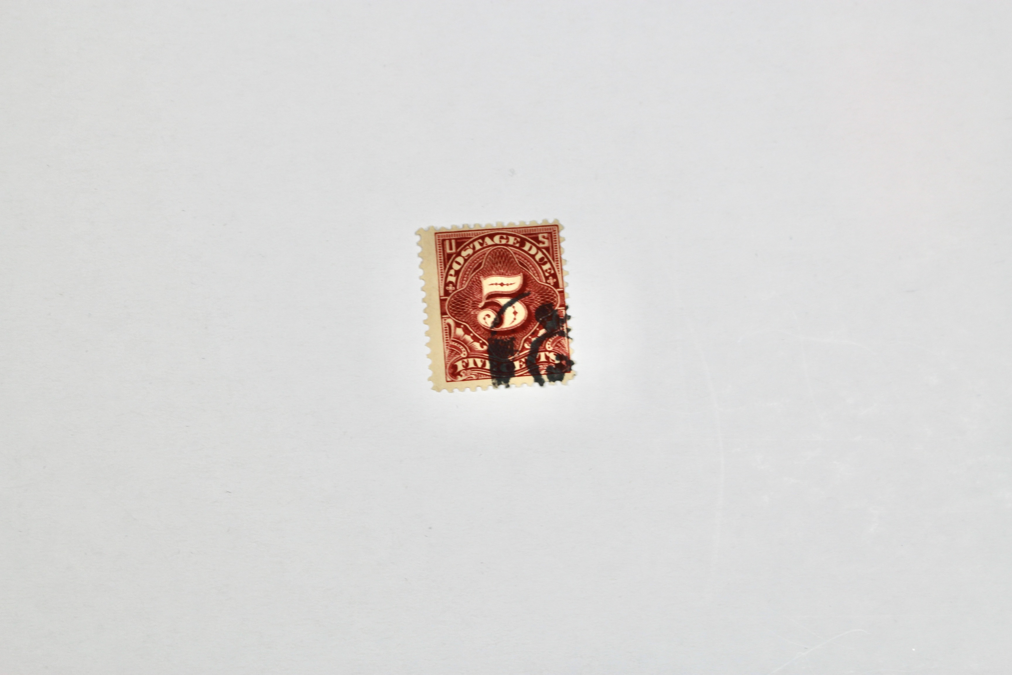 Nine Early U.S. Postage Due Stamps