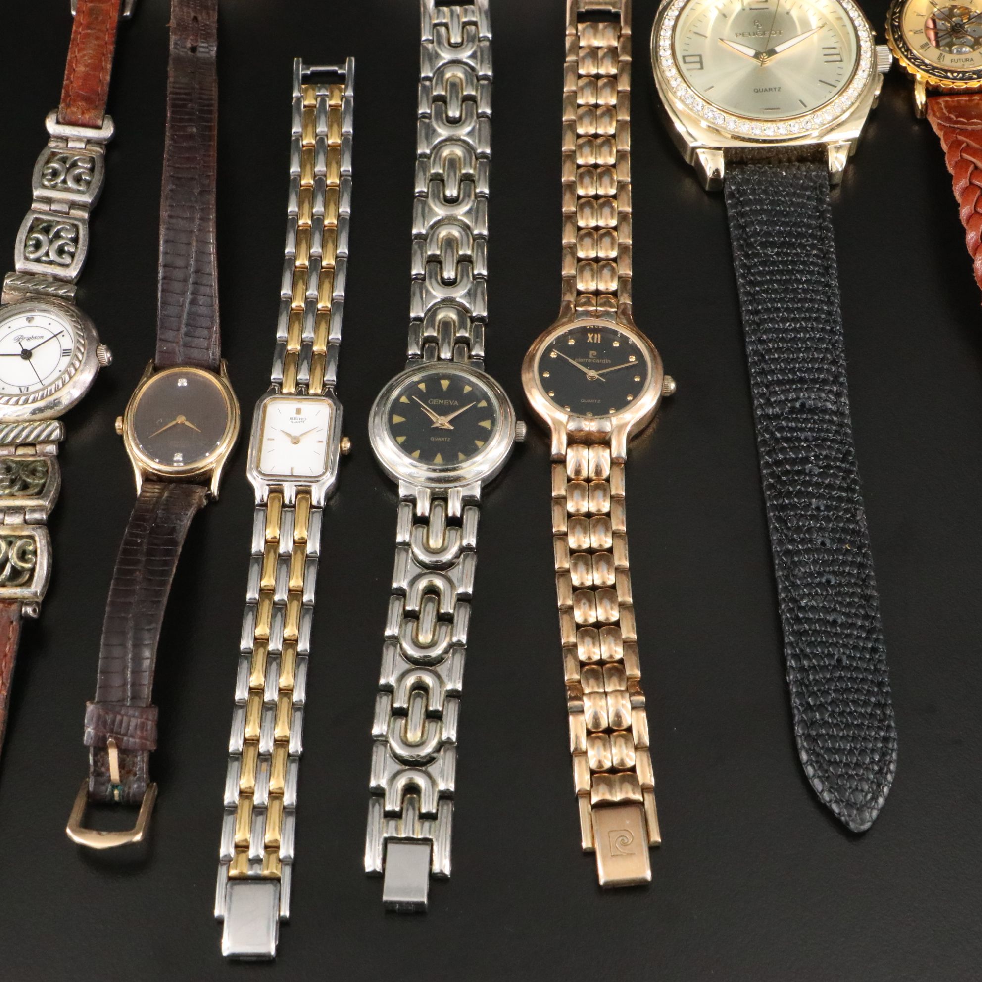 Quartz Watch Collection Featuring Peugeot and Black Hills Gold with 12K Accents