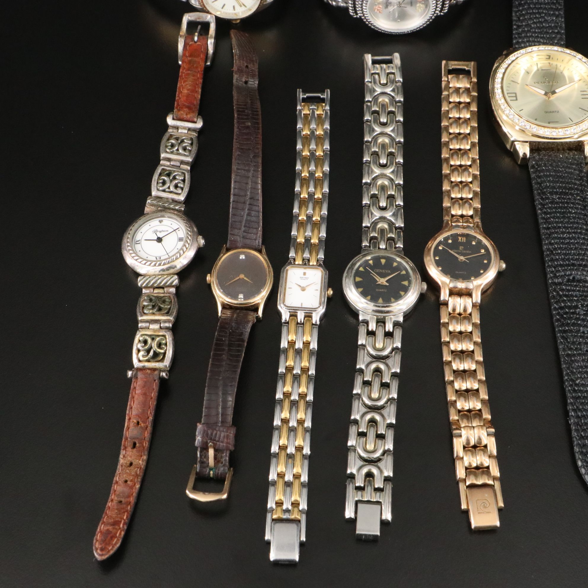 Quartz Watch Collection Featuring Peugeot and Black Hills Gold with 12K Accents