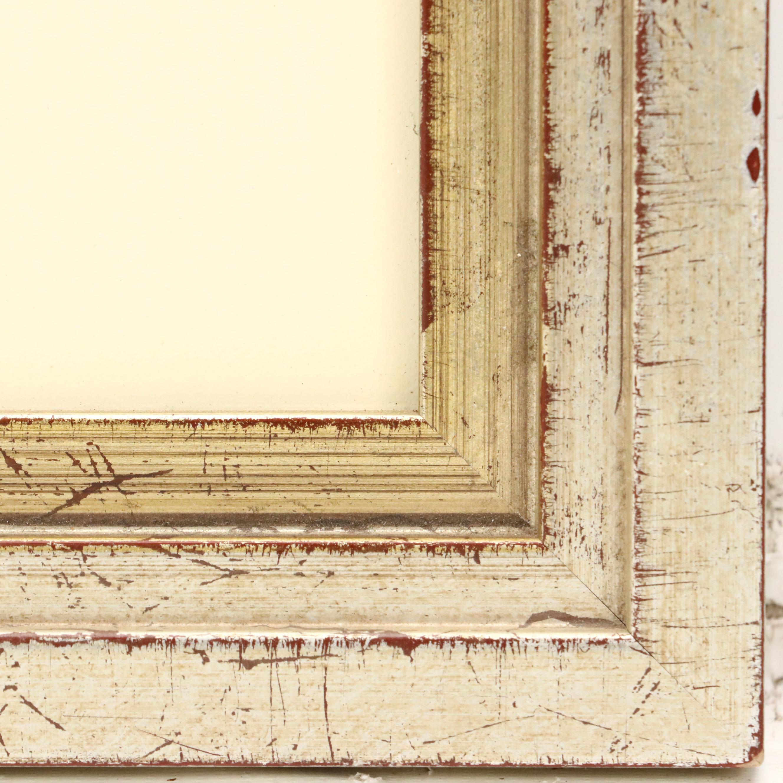 V. Spahn Ink and Watercolor Drawing of Showgirls in Dressing Room