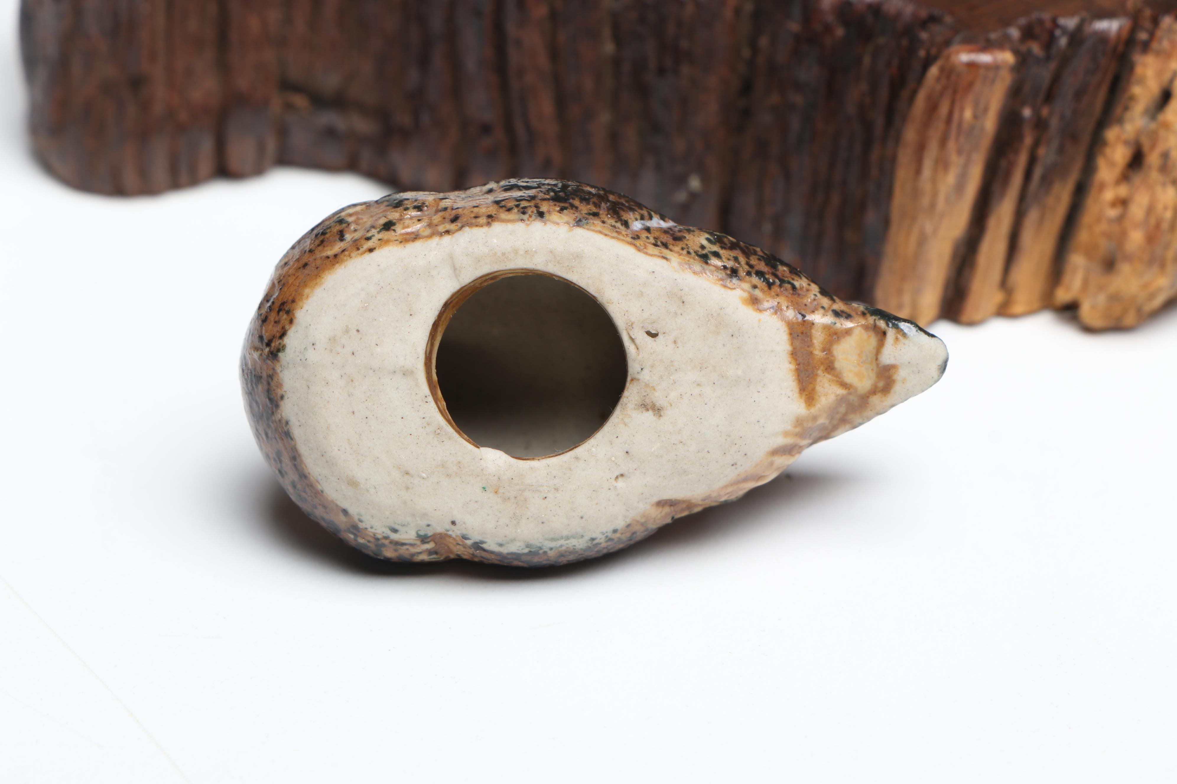 Wooden Pig Sculpture with Other Decor, Mid to Late 20th Century