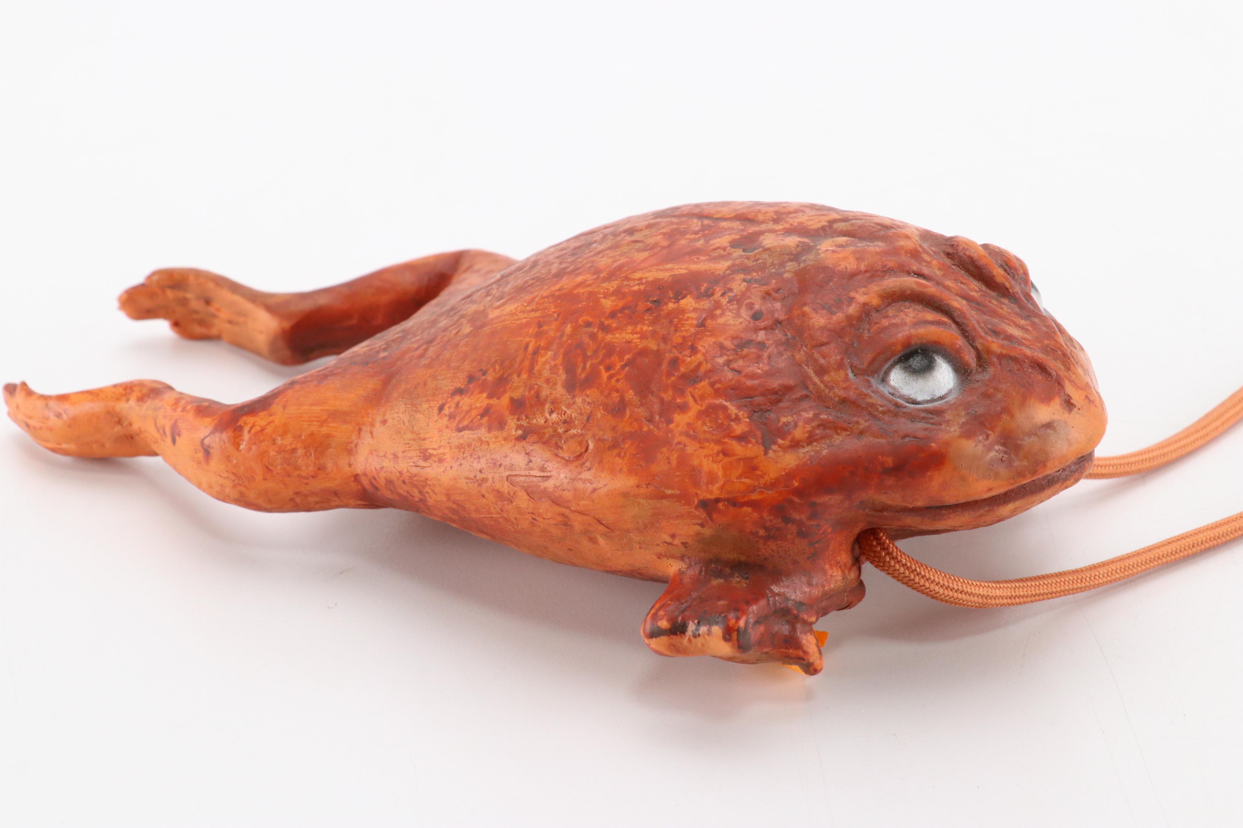 Frog Shape Rubber Crossbody Bag