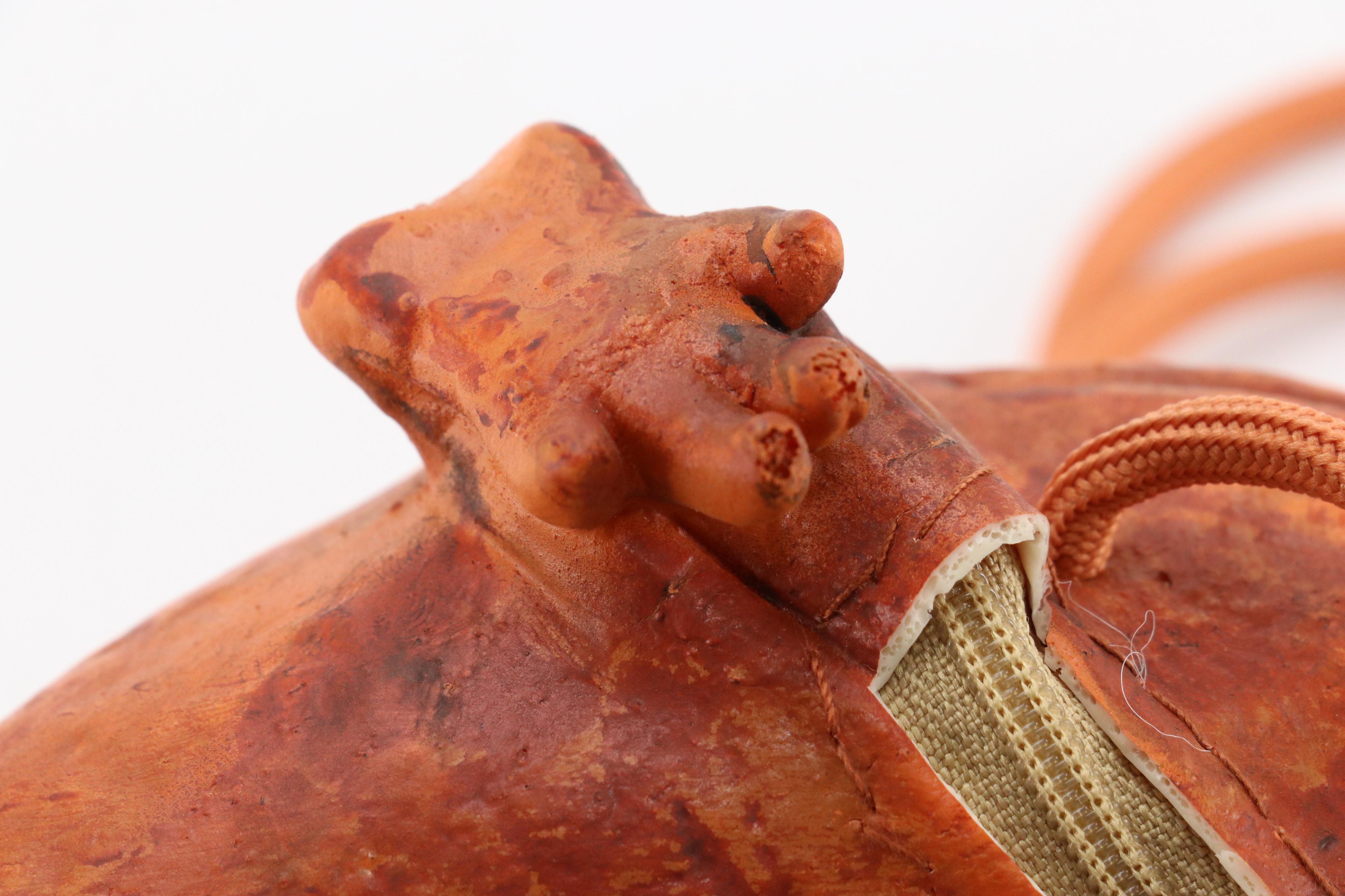 Frog Shape Rubber Crossbody Bag