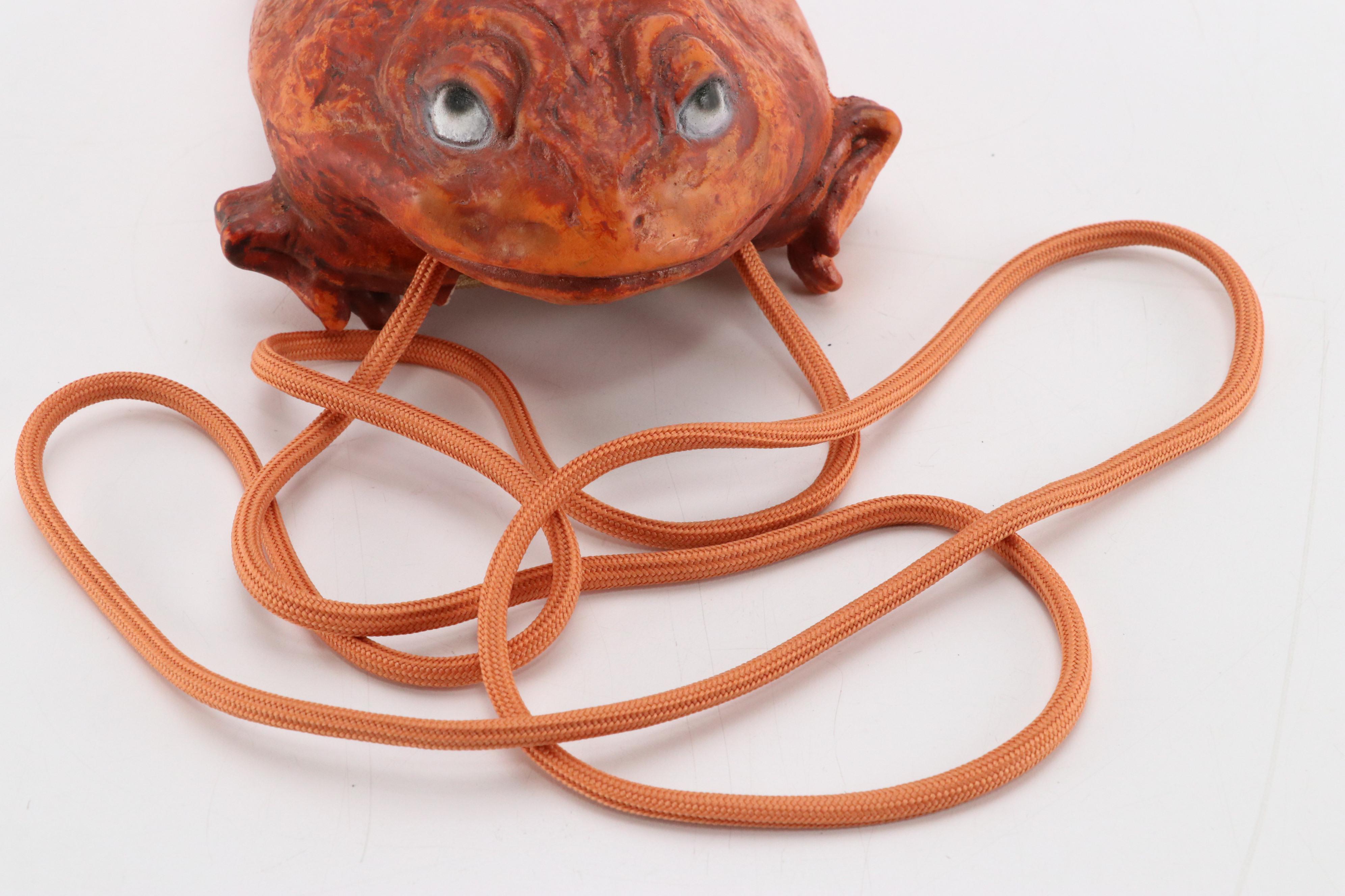 Frog Shape Rubber Crossbody Bag