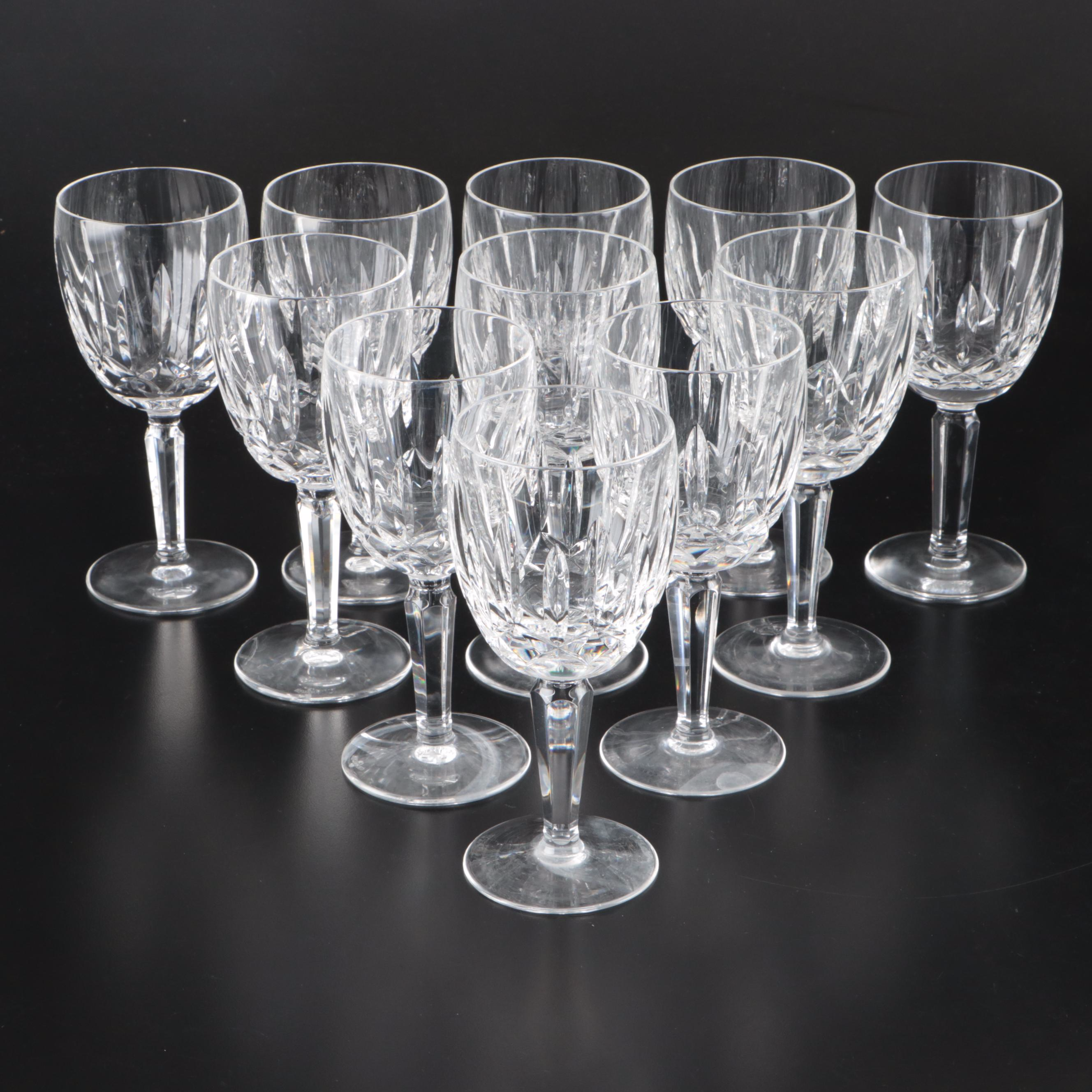 Waterford Crystal "Kildare" Water Goblets, 1974-2017