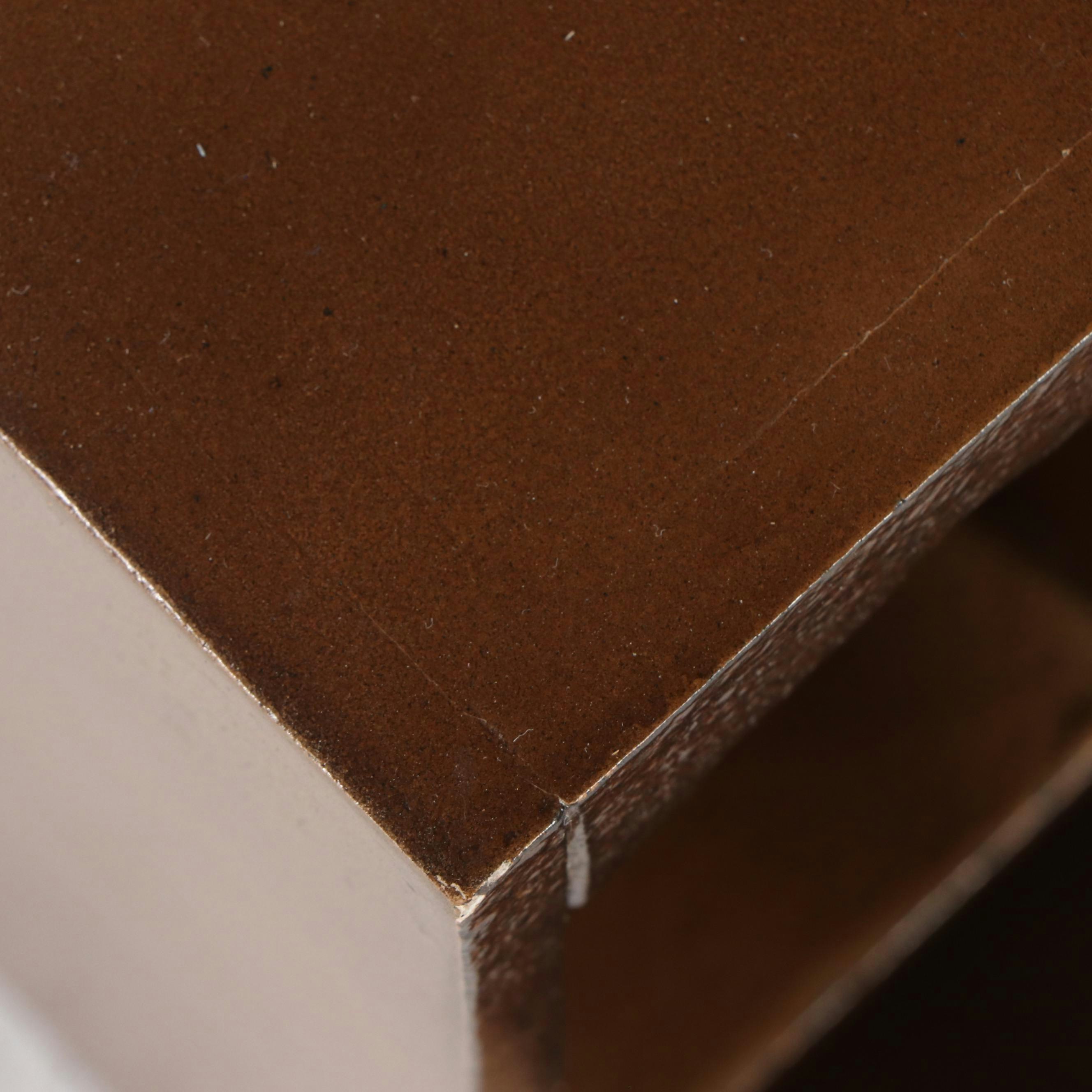 Napoleon III Style Wooden Desk with Gallery Top