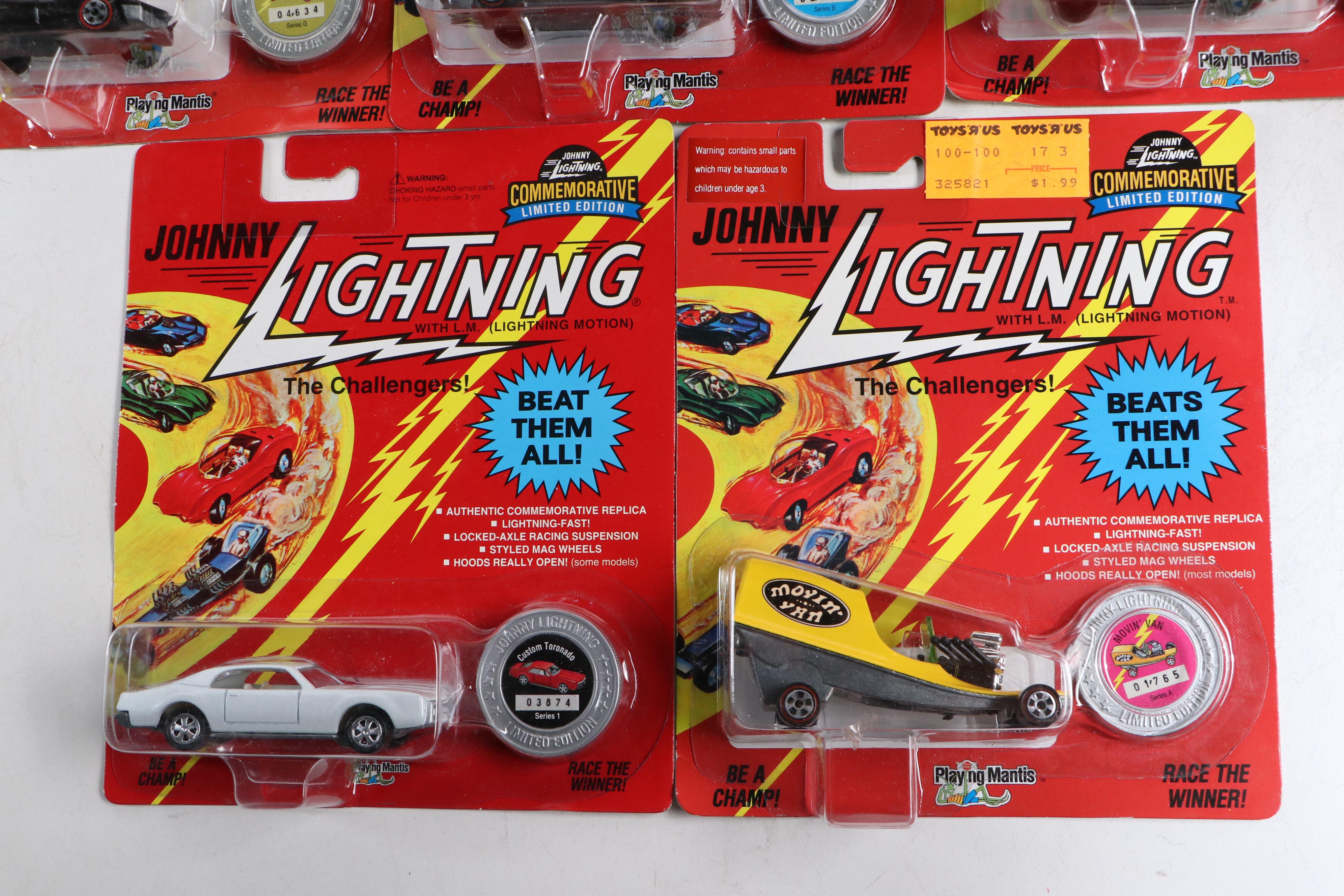 Johnny Lightning Commemorative Limited Edition and Muscle Cars, 1990s