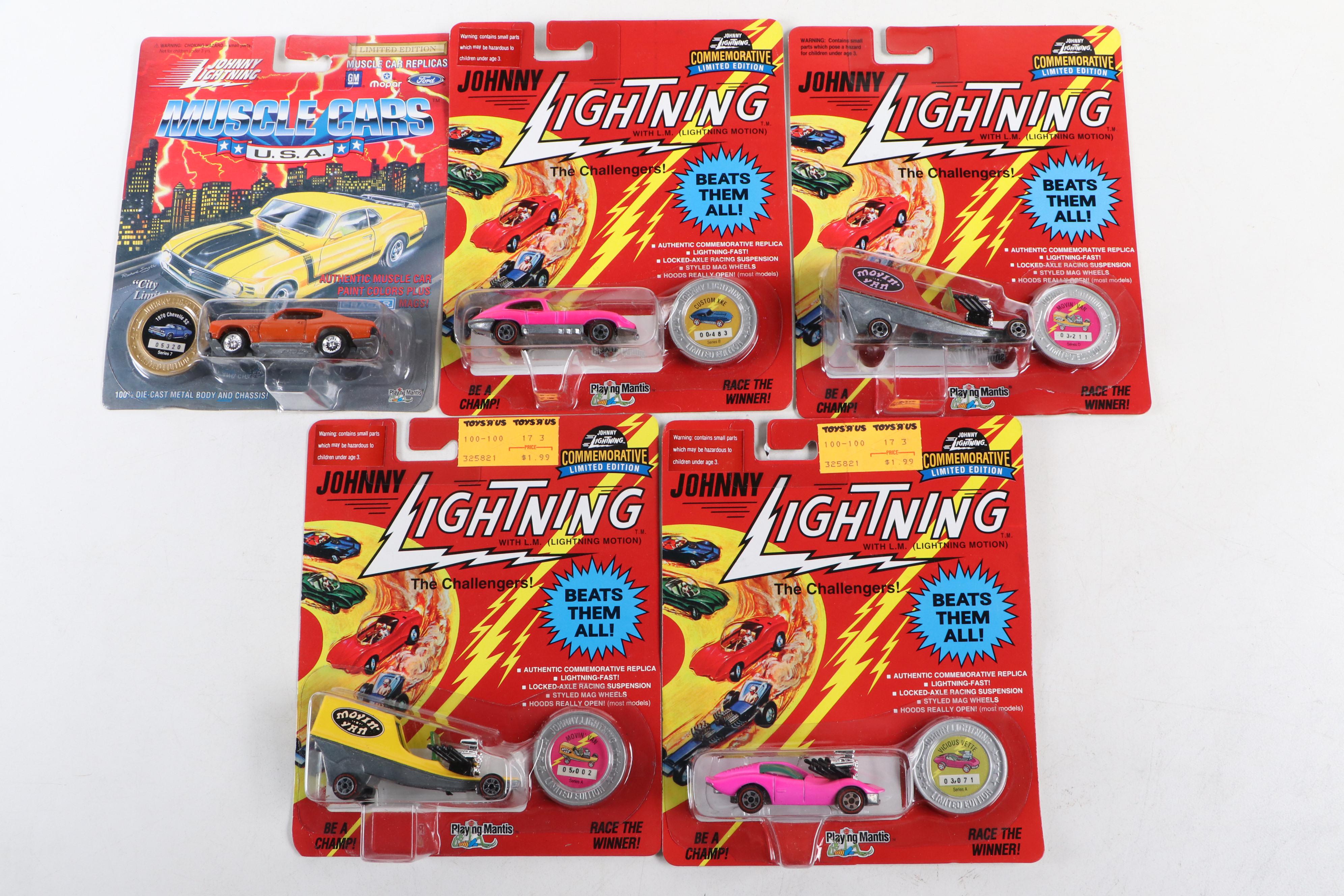 Johnny Lightning Commemorative Limited Edition and Muscle Cars, 1990s