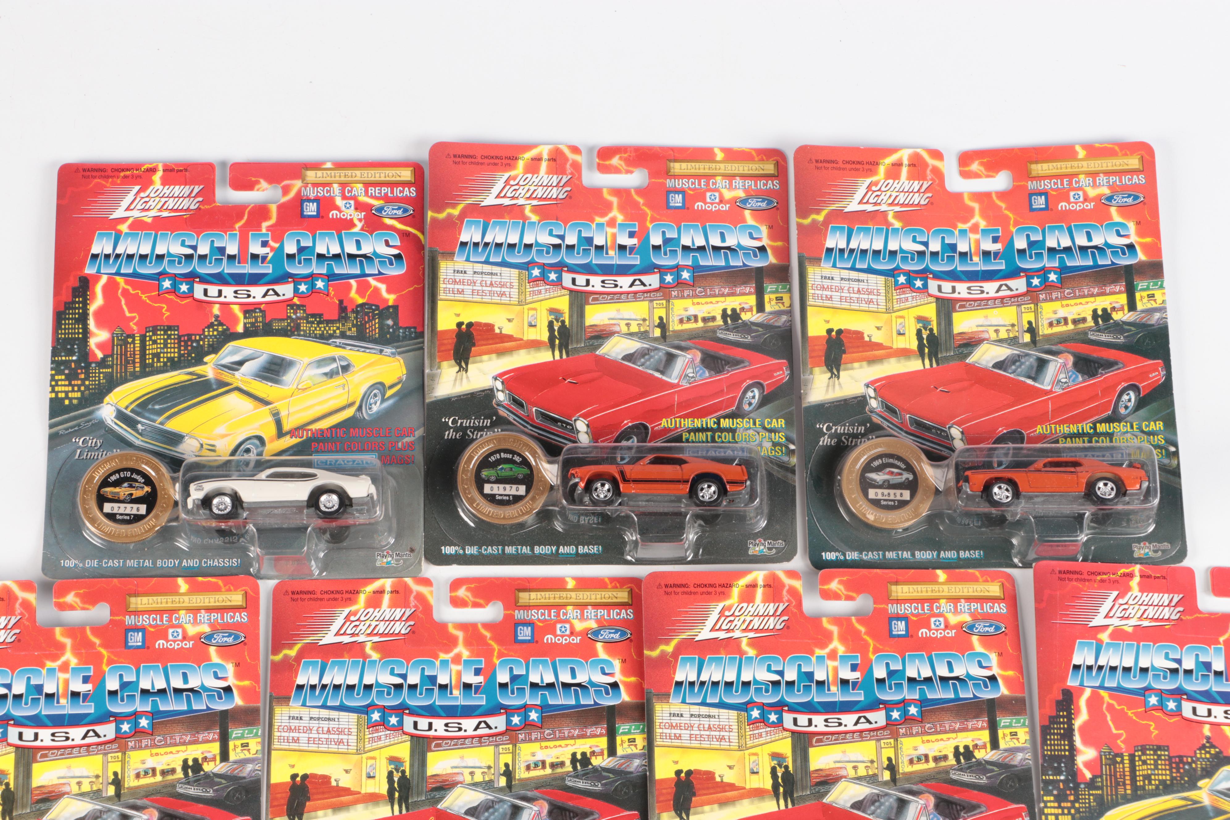 Johnny Lightning "1972 Nova SS" with More Limited Edition Muscle Cars, 1994
