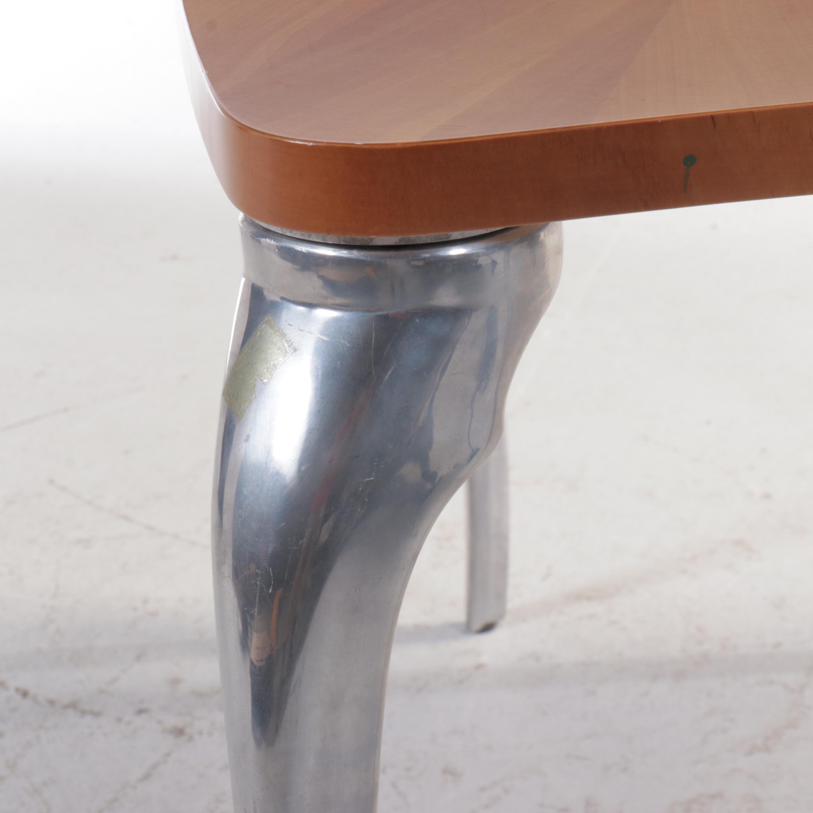 Stickley Modern Maple and Metal Desk