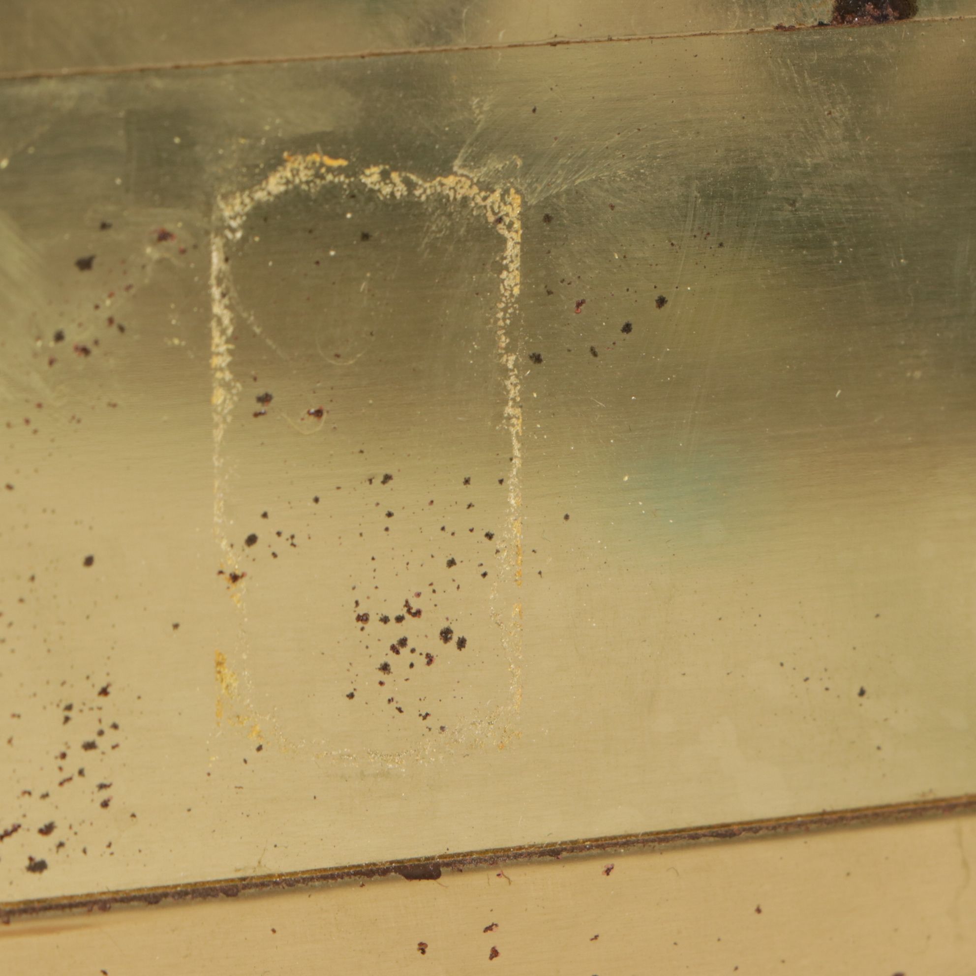 Brass-Finish Cedar-Lined Trunk