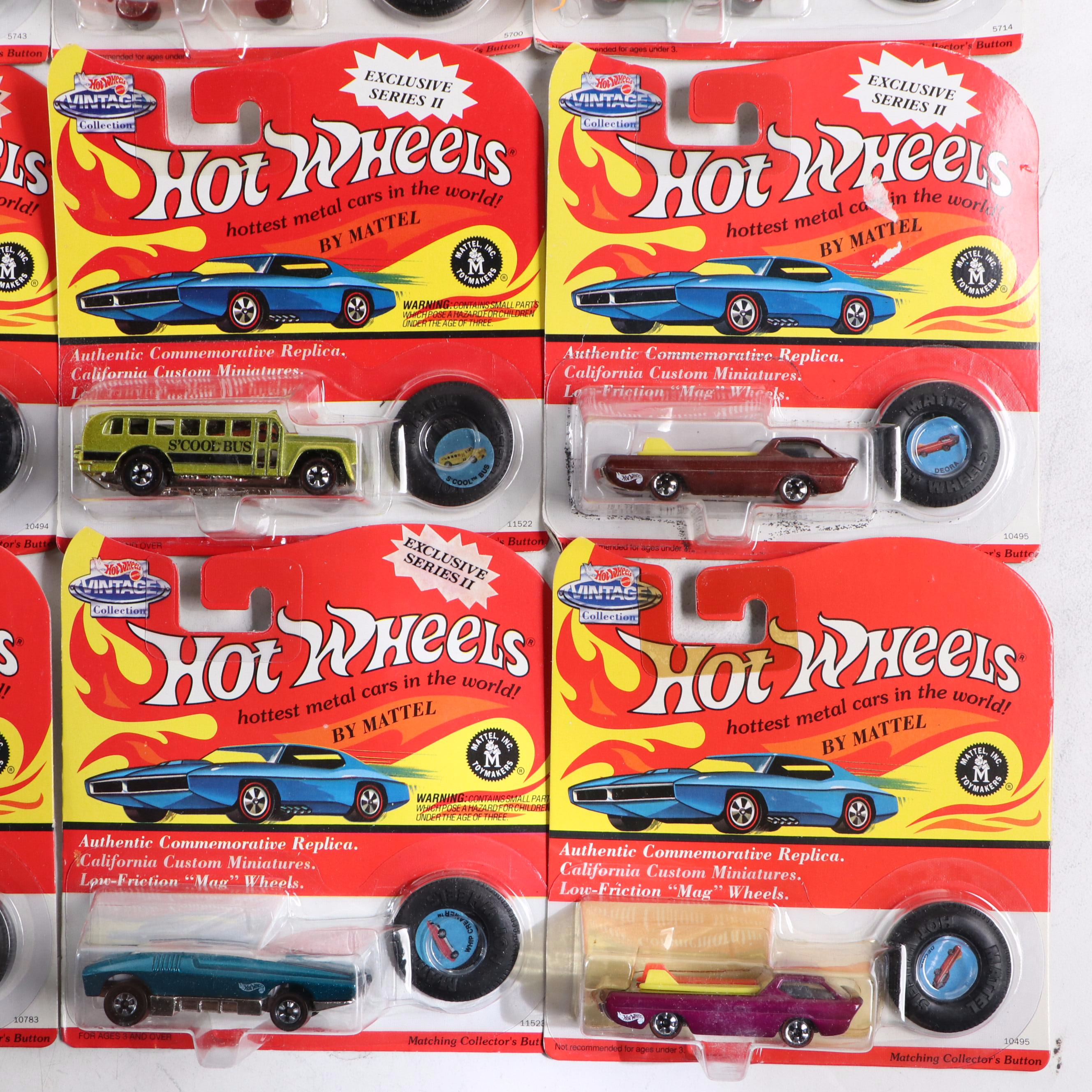 Johnny Lightning Vintage Collection and More Toy Cars with Hot Wheels Lunchbox