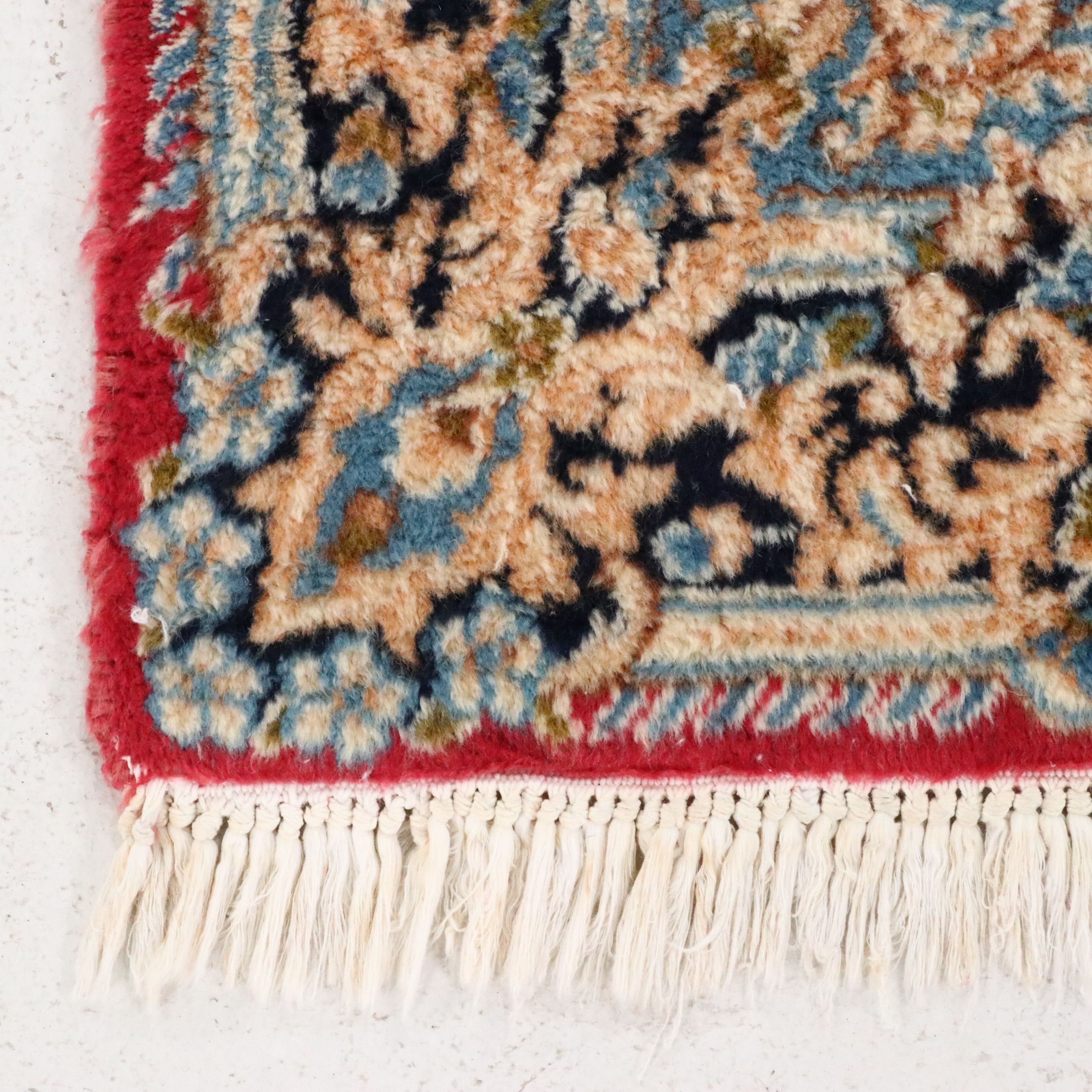 3' x 5'6 Hand-Knotted Persian Kerman Accent Rug