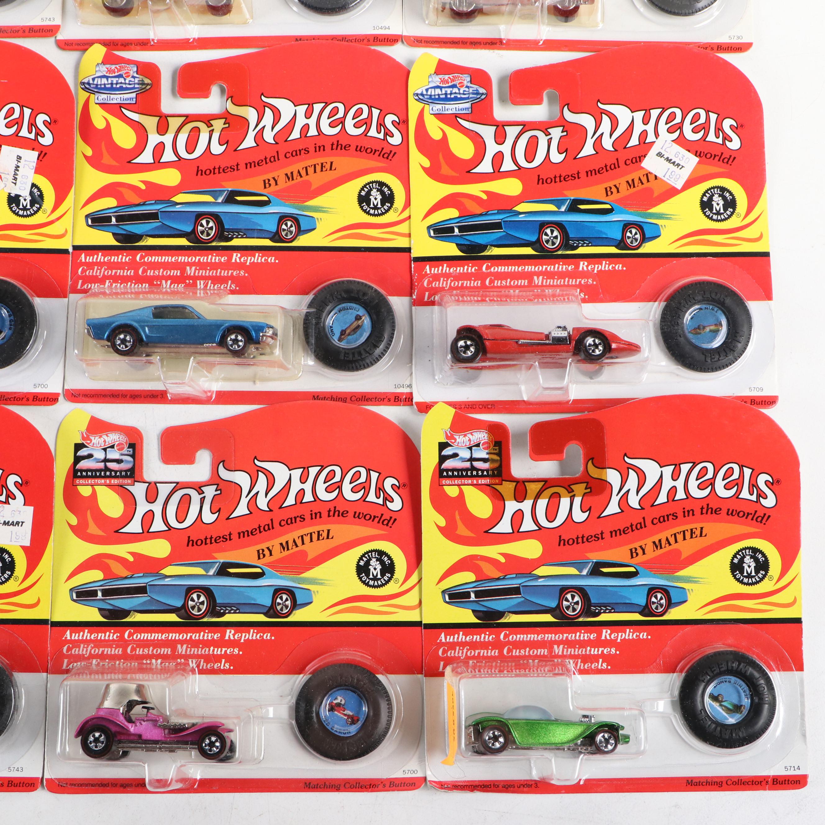 Johnny Lightning Vintage Collection and More Toy Cars with Hot Wheels Lunchbox