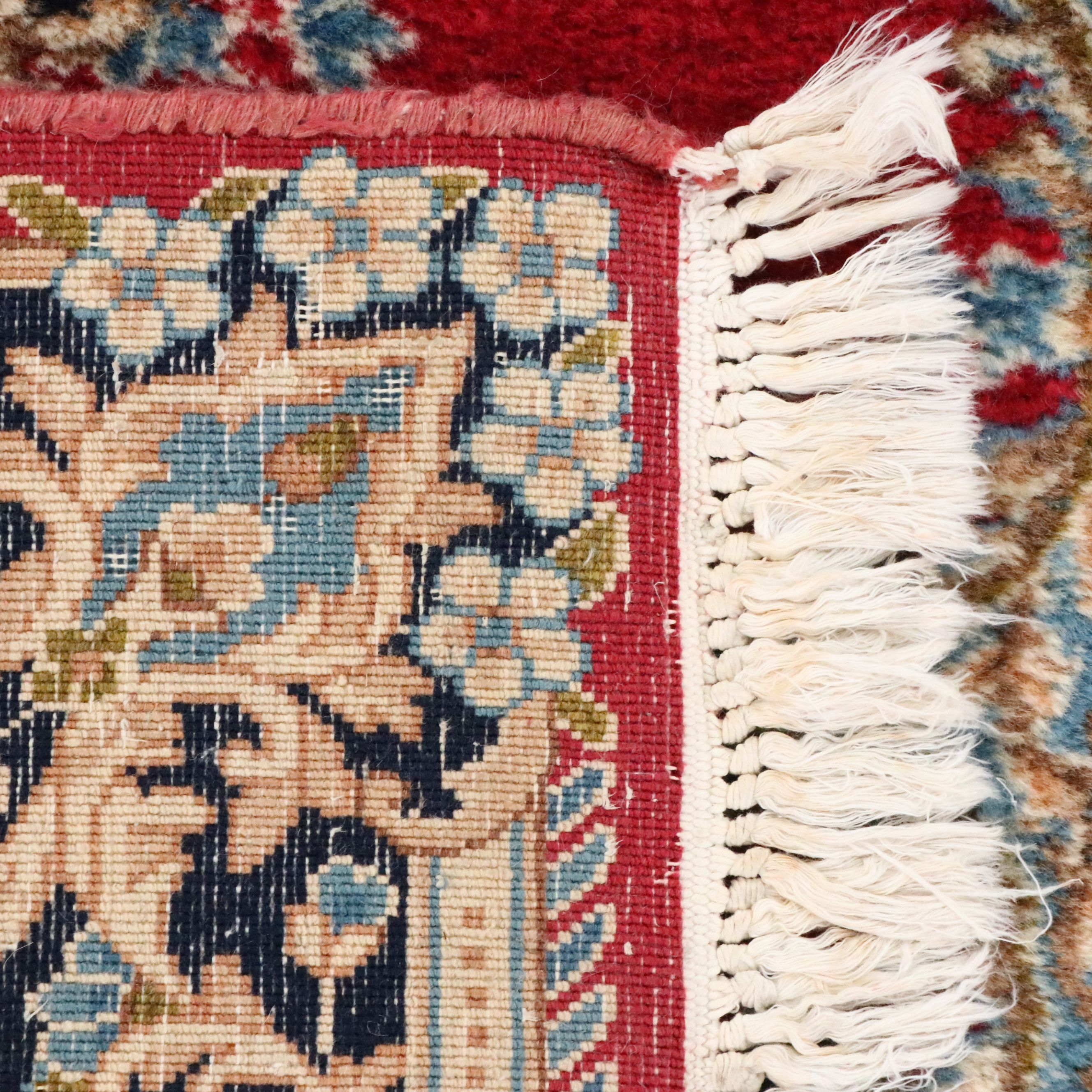 3' x 5'6 Hand-Knotted Persian Kerman Accent Rug