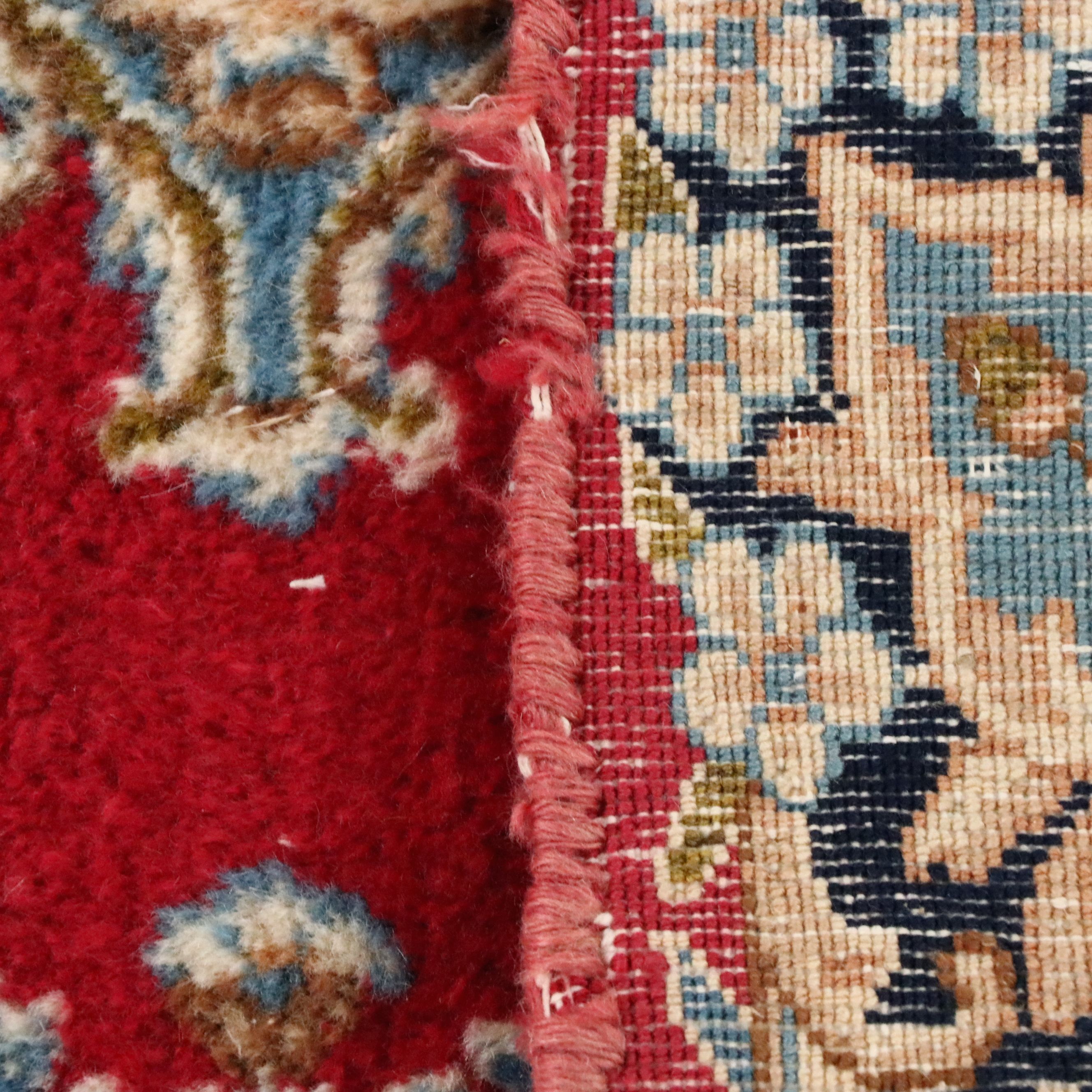 3' x 5'6 Hand-Knotted Persian Kerman Accent Rug