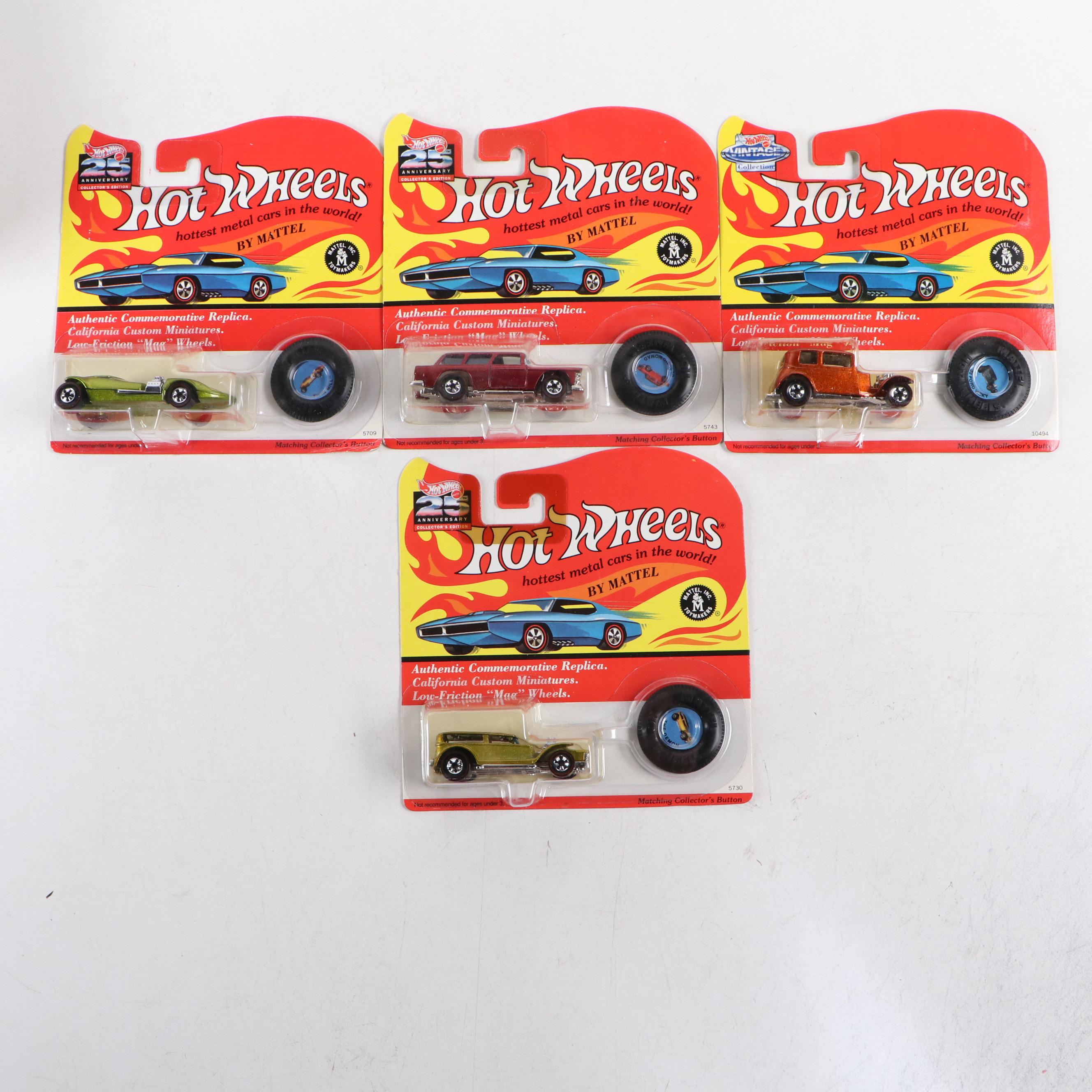 Johnny Lightning Vintage Collection and More Toy Cars with Hot Wheels Lunchbox