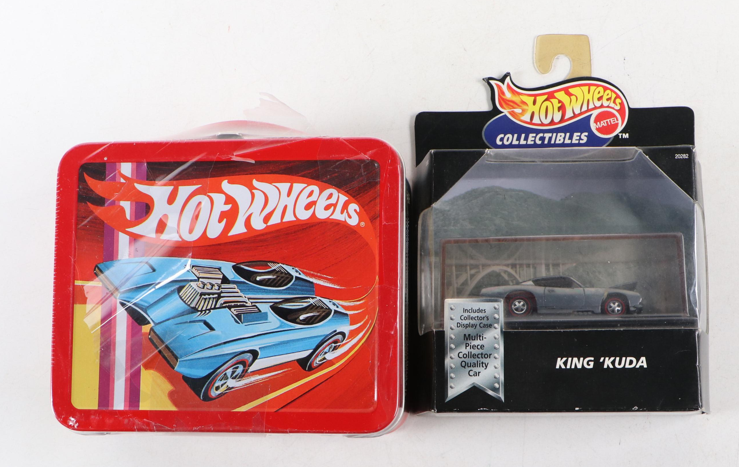 Johnny Lightning Vintage Collection and More Toy Cars with Hot Wheels Lunchbox