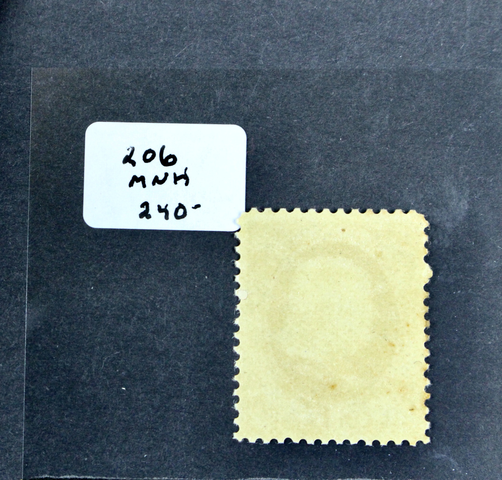 Five Early MNH U.S. Stamps Including Scott#s 206, 207, 210, 212, and 213