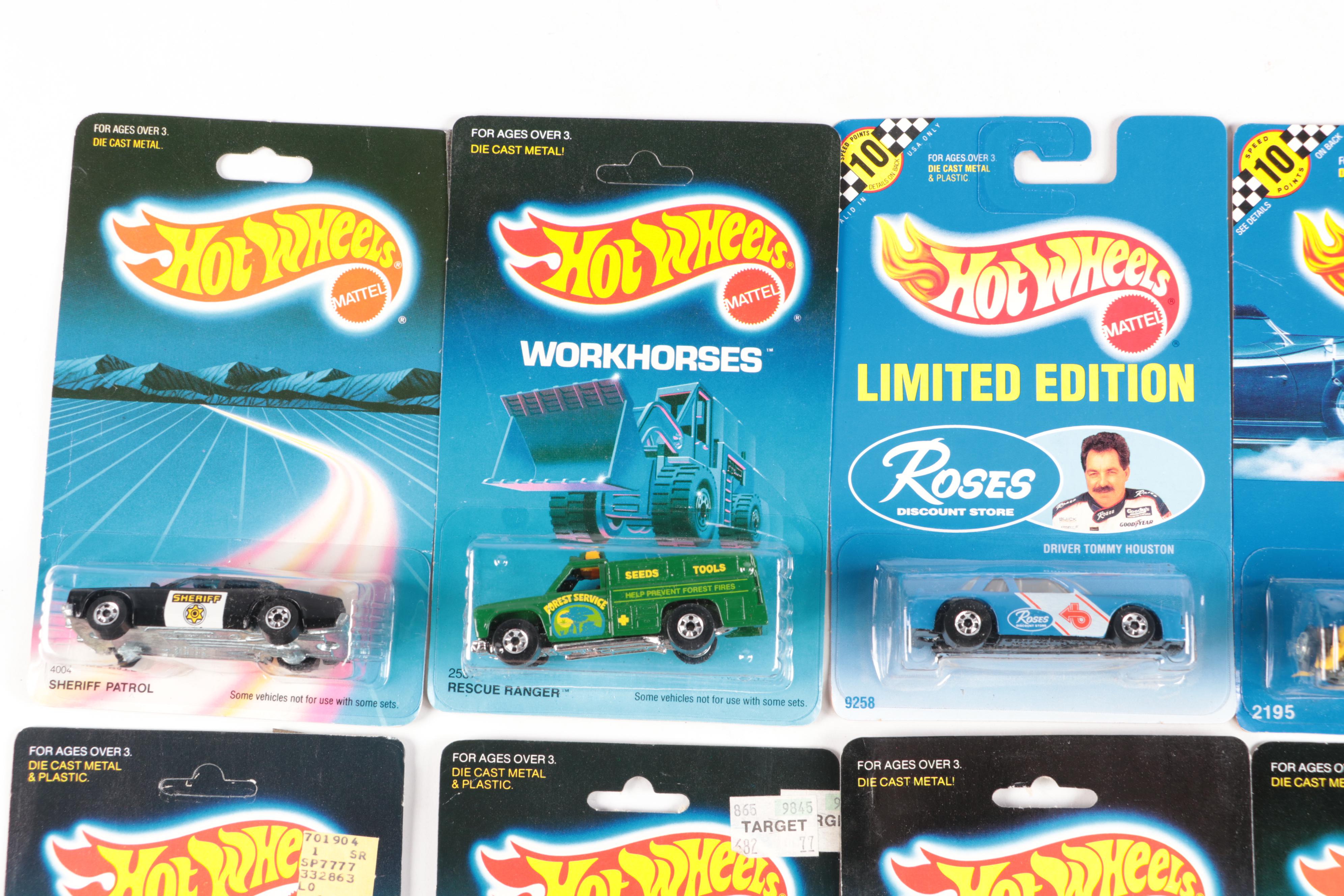 Hot Wheels "Track System Gift Pack" and More Toy Cars, 1980s–1990s