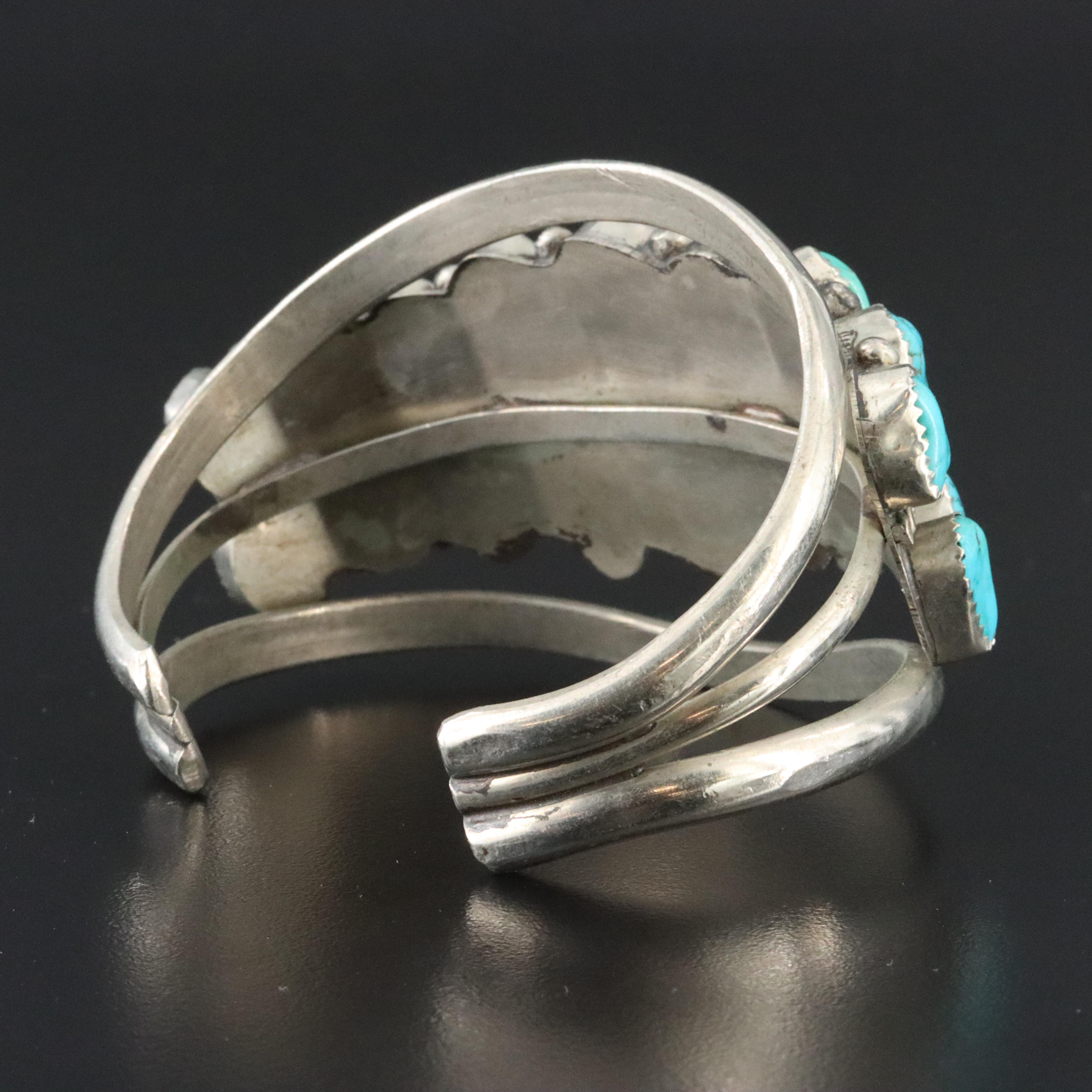 Southwestern Turquoise Cuff Bracelet