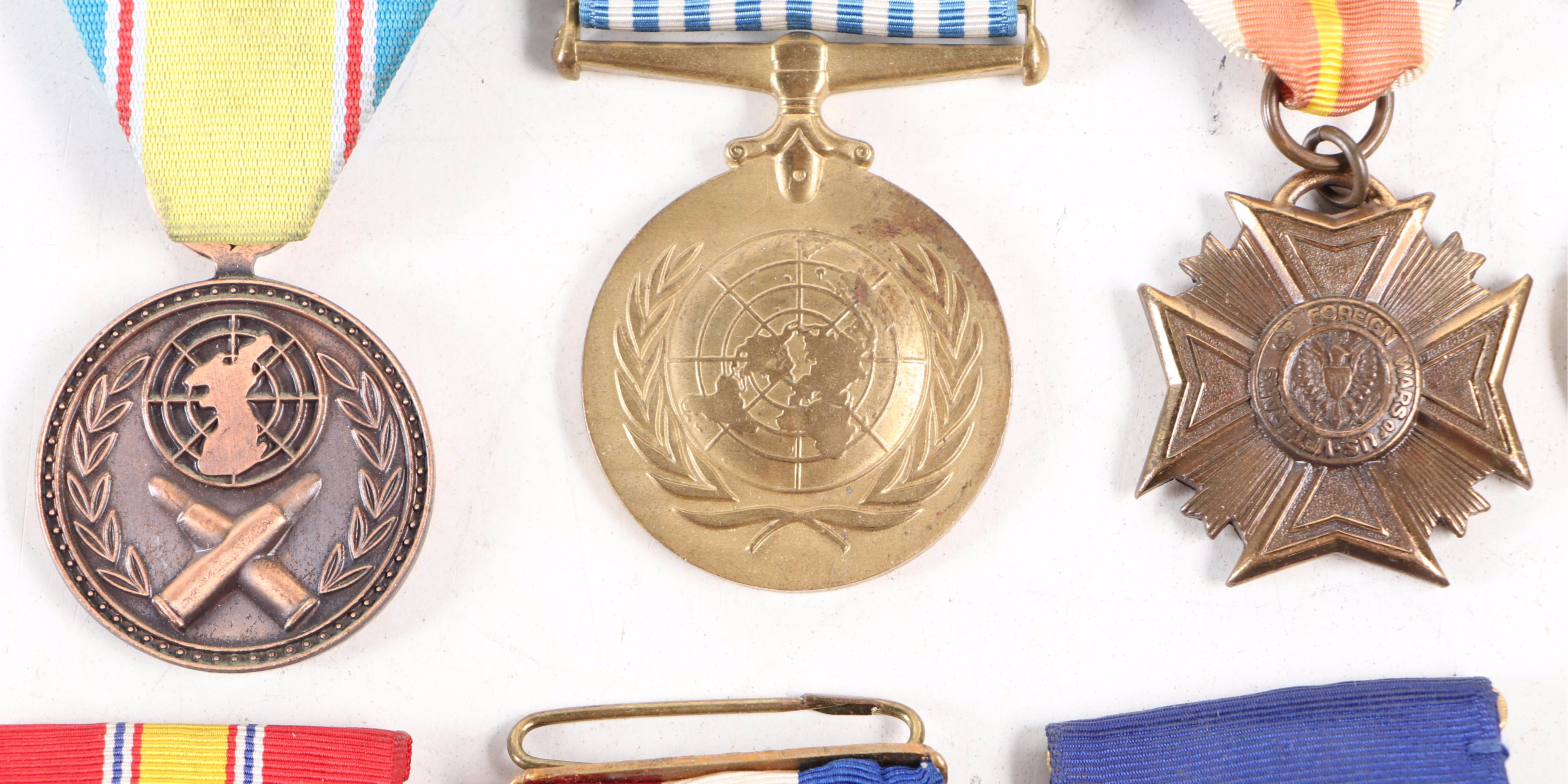 United Nations Korean Defense, Good Conduct and More Military Medals
