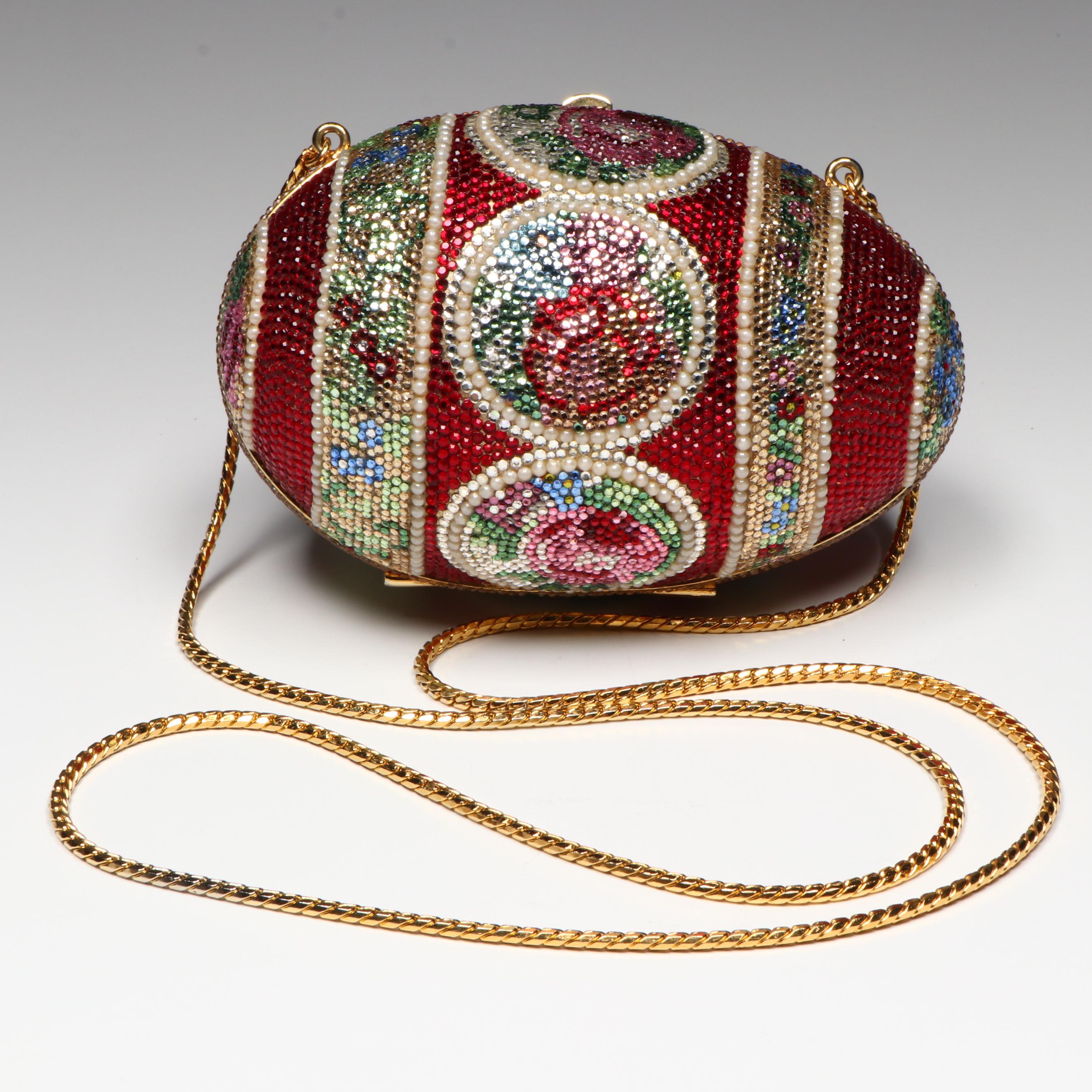 Judith Leiber for Neiman Marcus Museum Mosaic Egg Minaudière