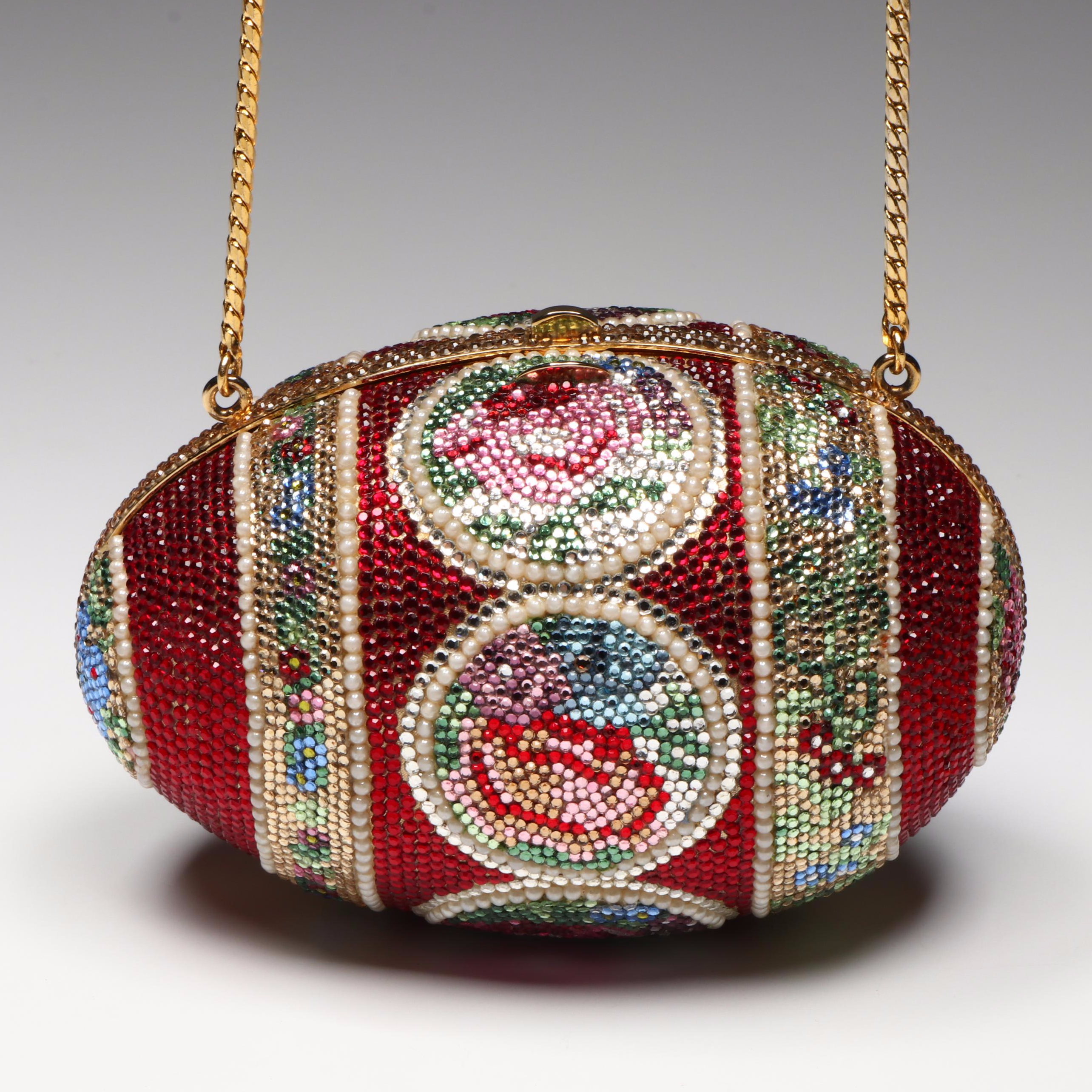 Judith Leiber for Neiman Marcus Museum Mosaic Egg Minaudière