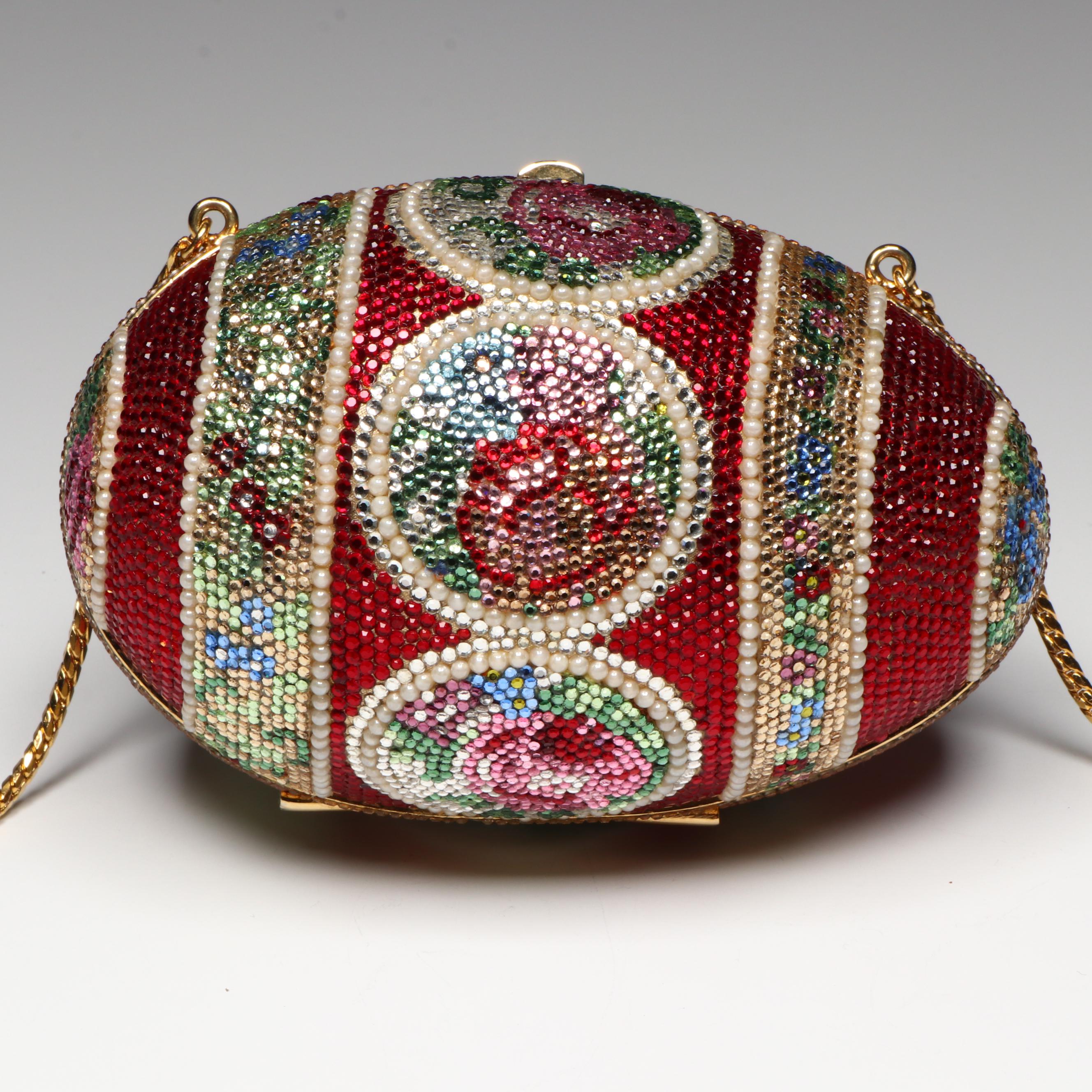 Judith Leiber for Neiman Marcus Museum Mosaic Egg Minaudière