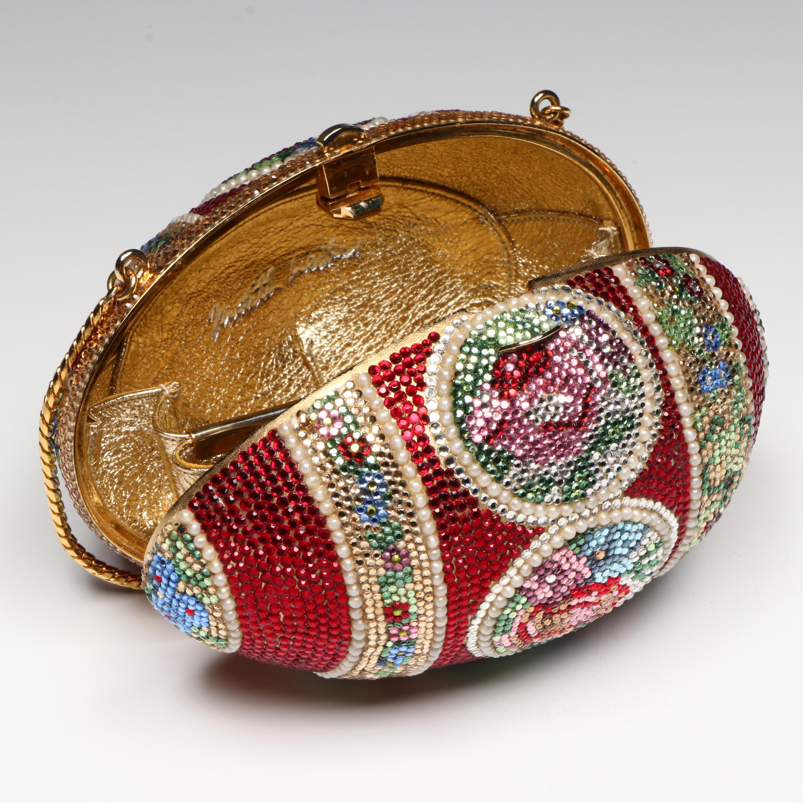Judith Leiber for Neiman Marcus Museum Mosaic Egg Minaudière