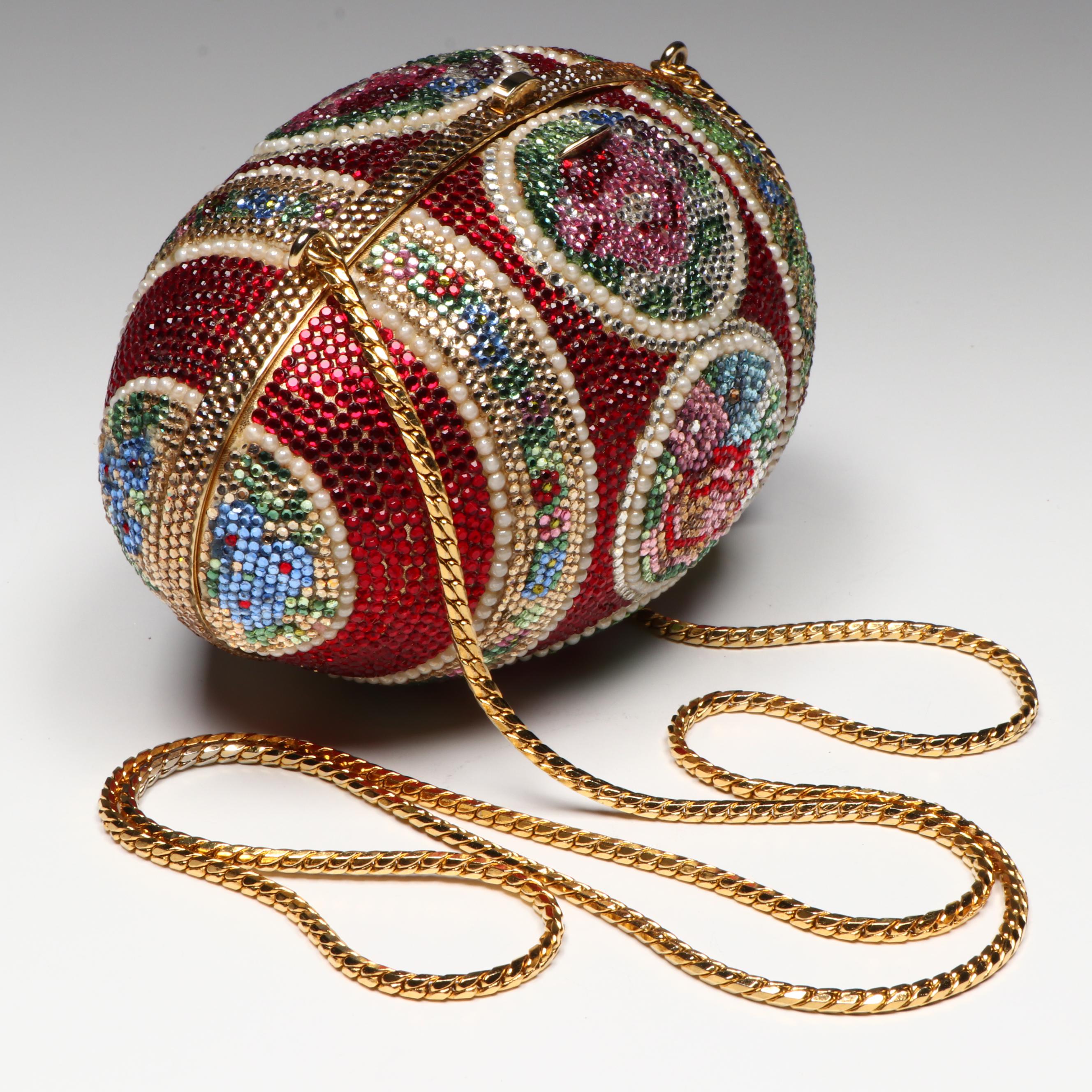 Judith Leiber for Neiman Marcus Museum Mosaic Egg Minaudière