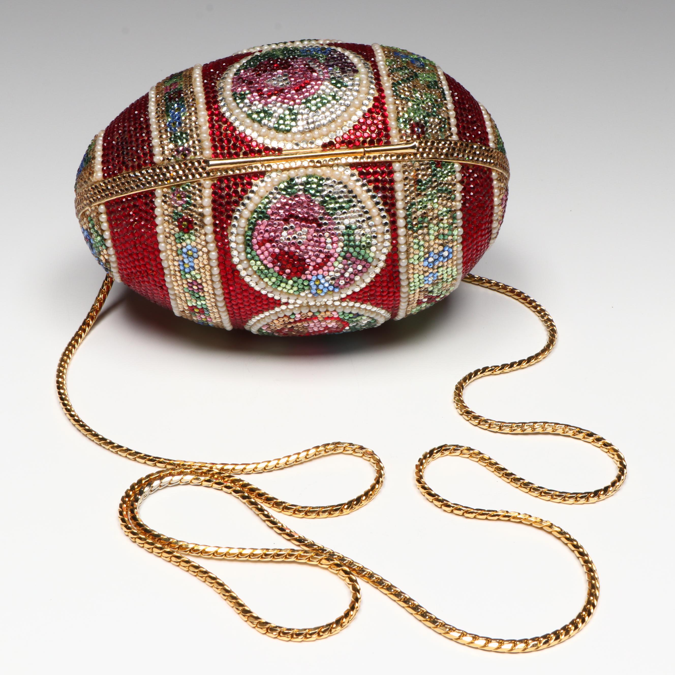 Judith Leiber for Neiman Marcus Museum Mosaic Egg Minaudière