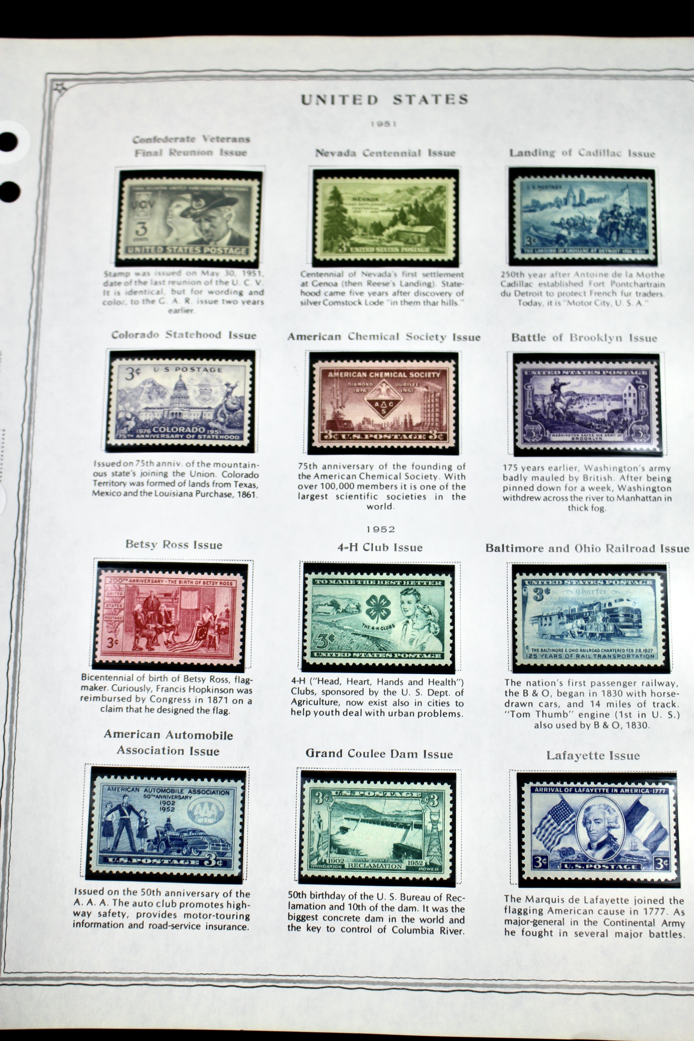Mint U.S. Stamp Collection Ranging from 1938-1965
