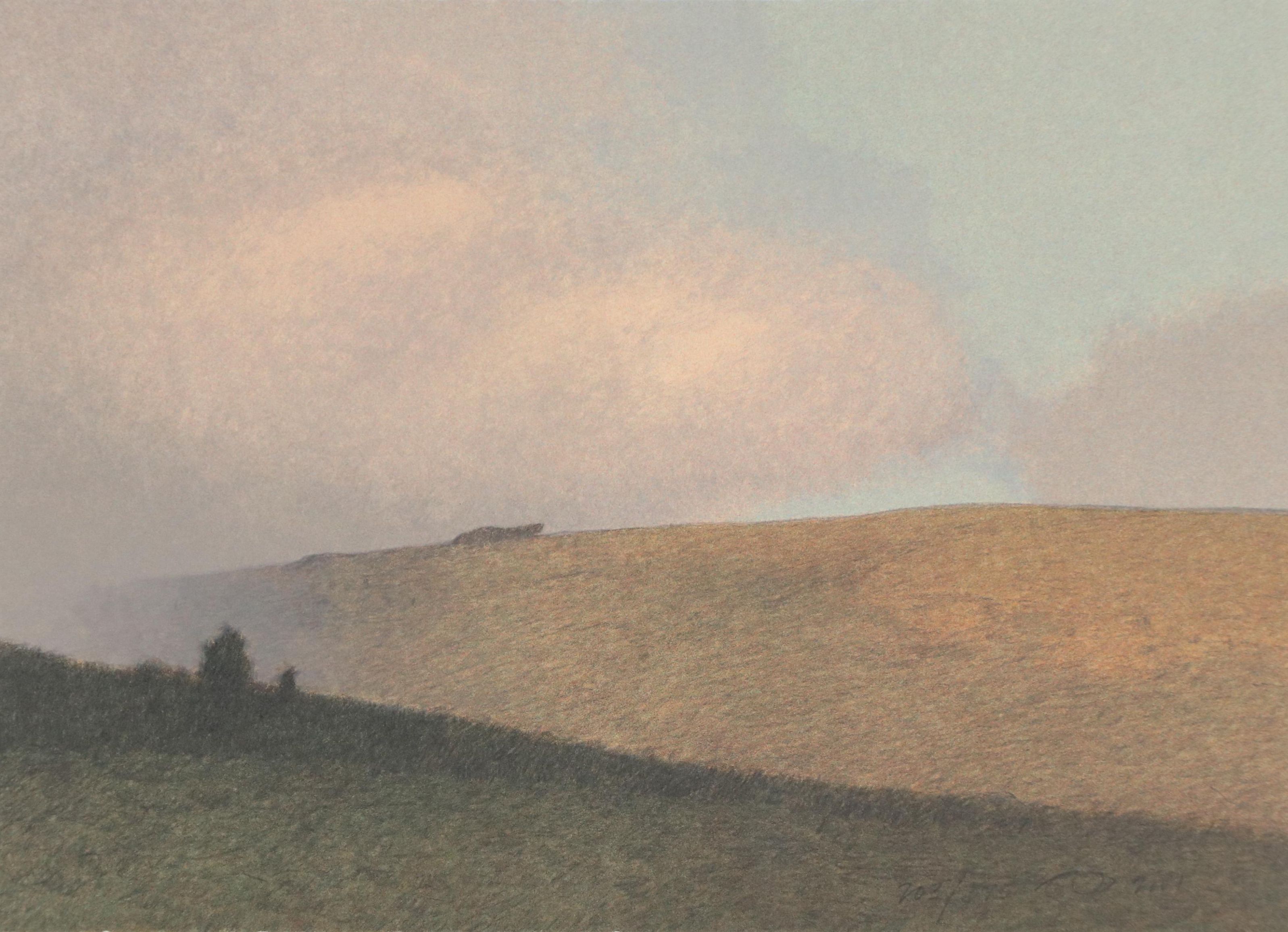 Russell Chatham Lithograph "Summer on Marshall Ridge," 2001