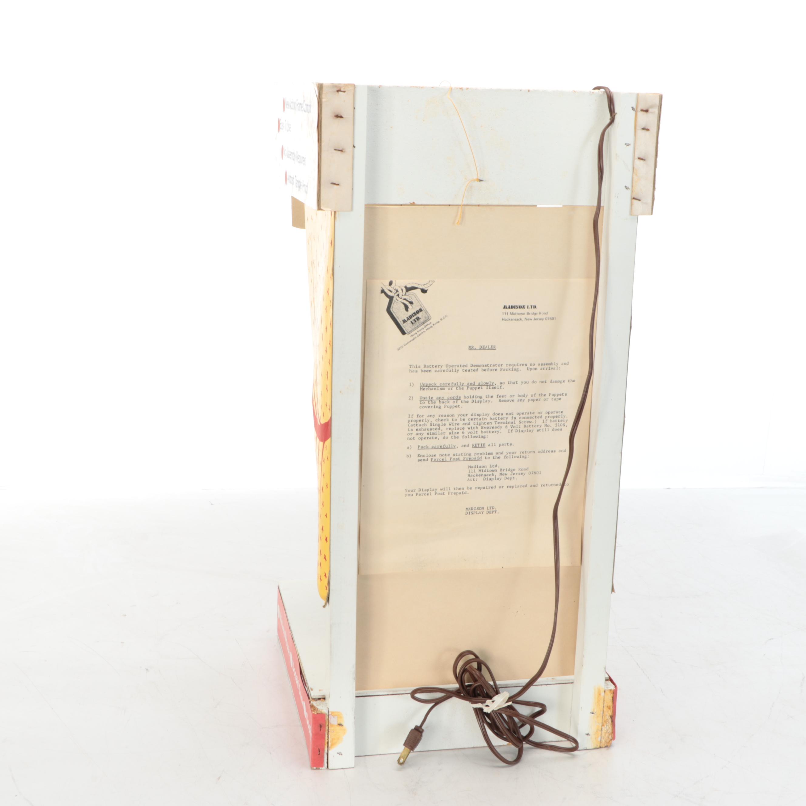 Madison Mickey Mouse Walt Disney Character String Puppet