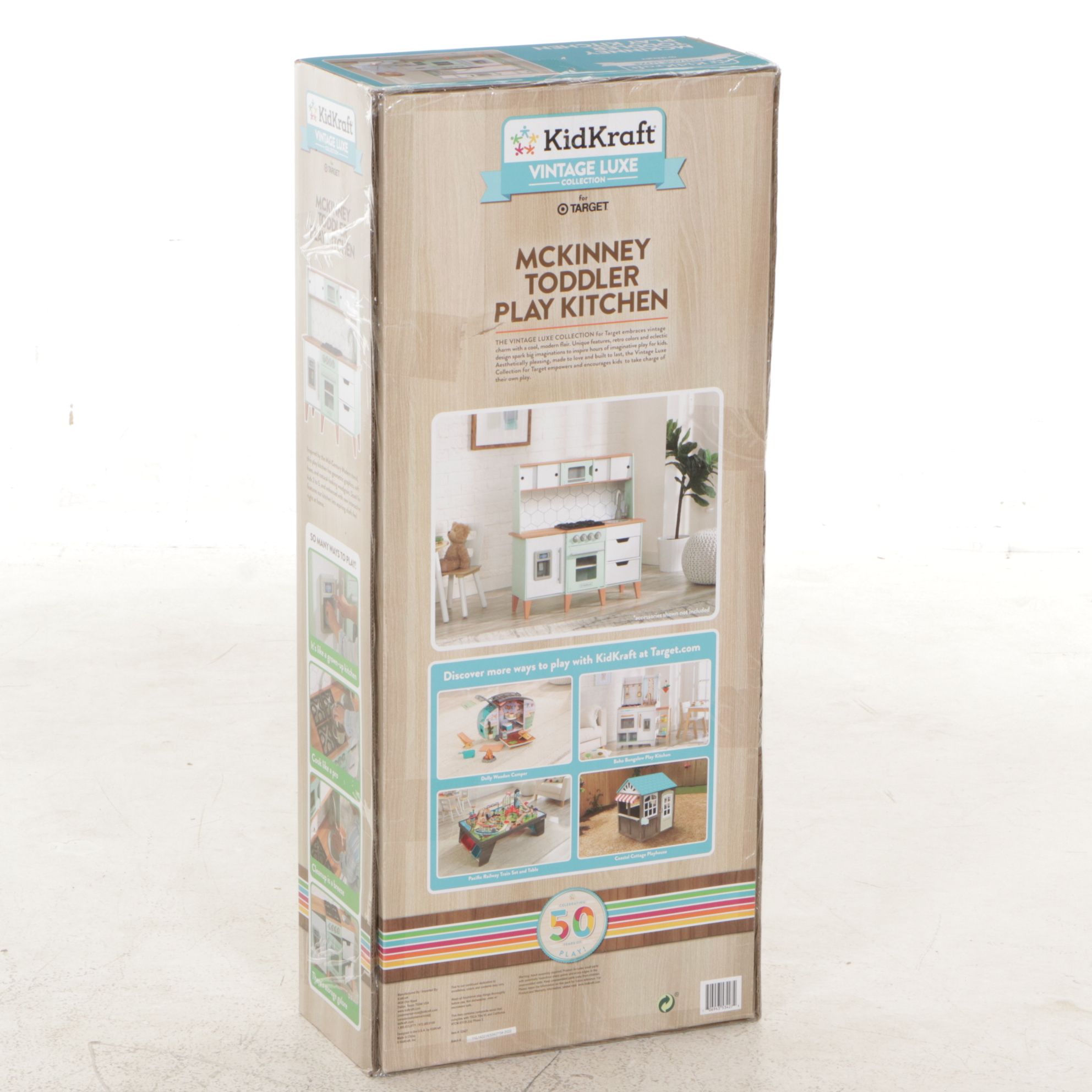 KidKraft Vintage Luxe McKinney Mid Century Modern Toddler Play Kitchen
