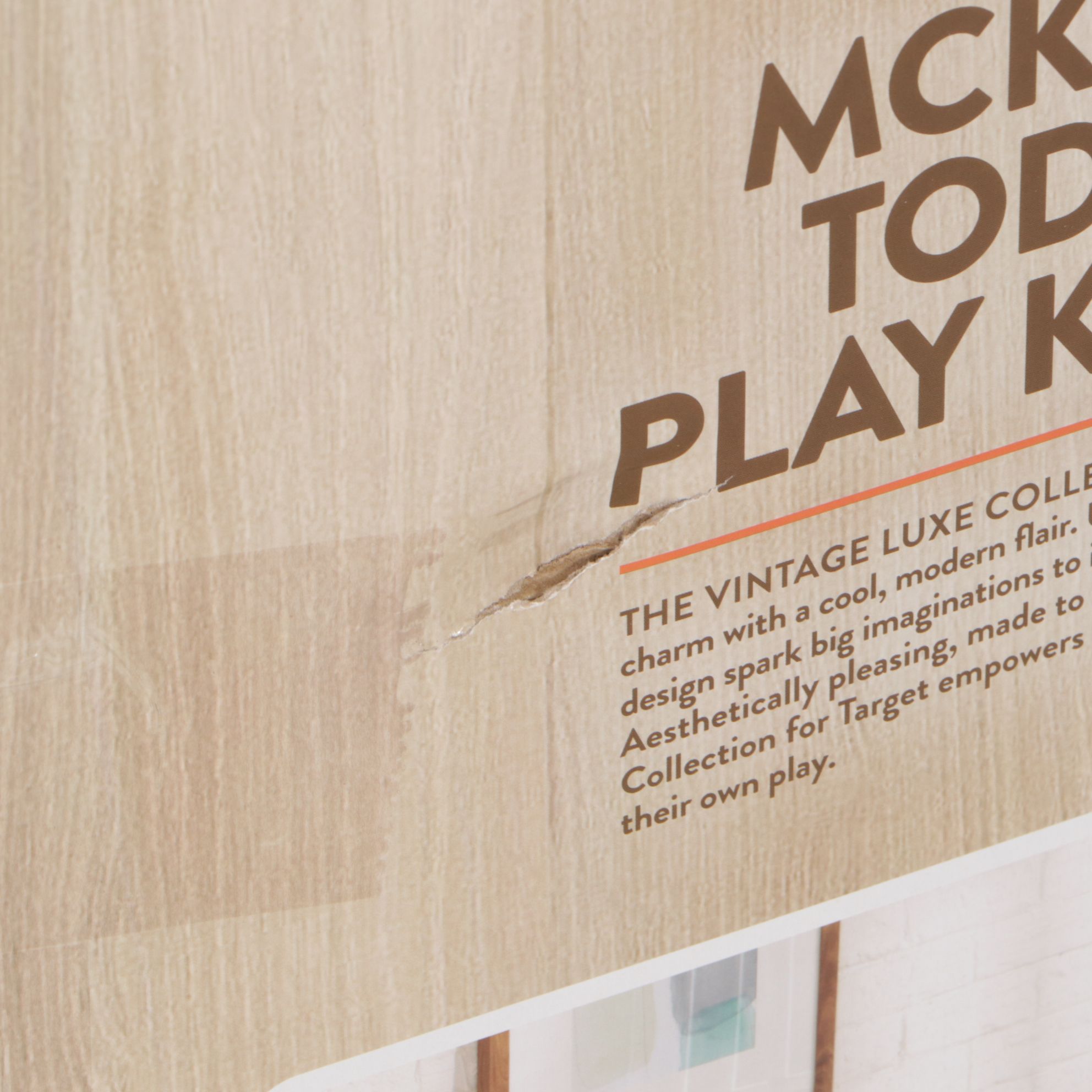 KidKraft Vintage Luxe McKinney Mid Century Modern Toddler Play Kitchen