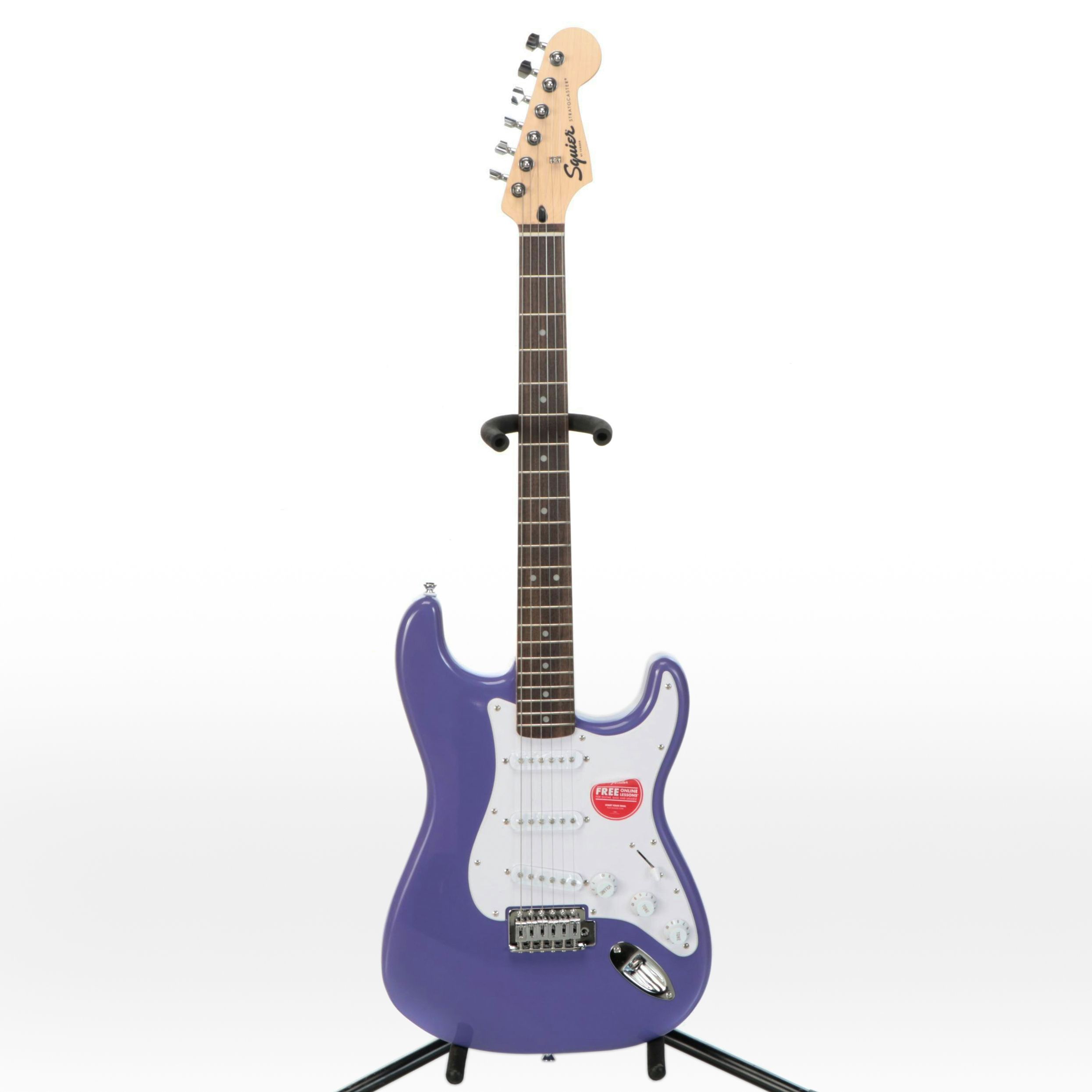 Squier by Fender Sonic Stratocaster Ultraviolet Solid Body Electric Guitar