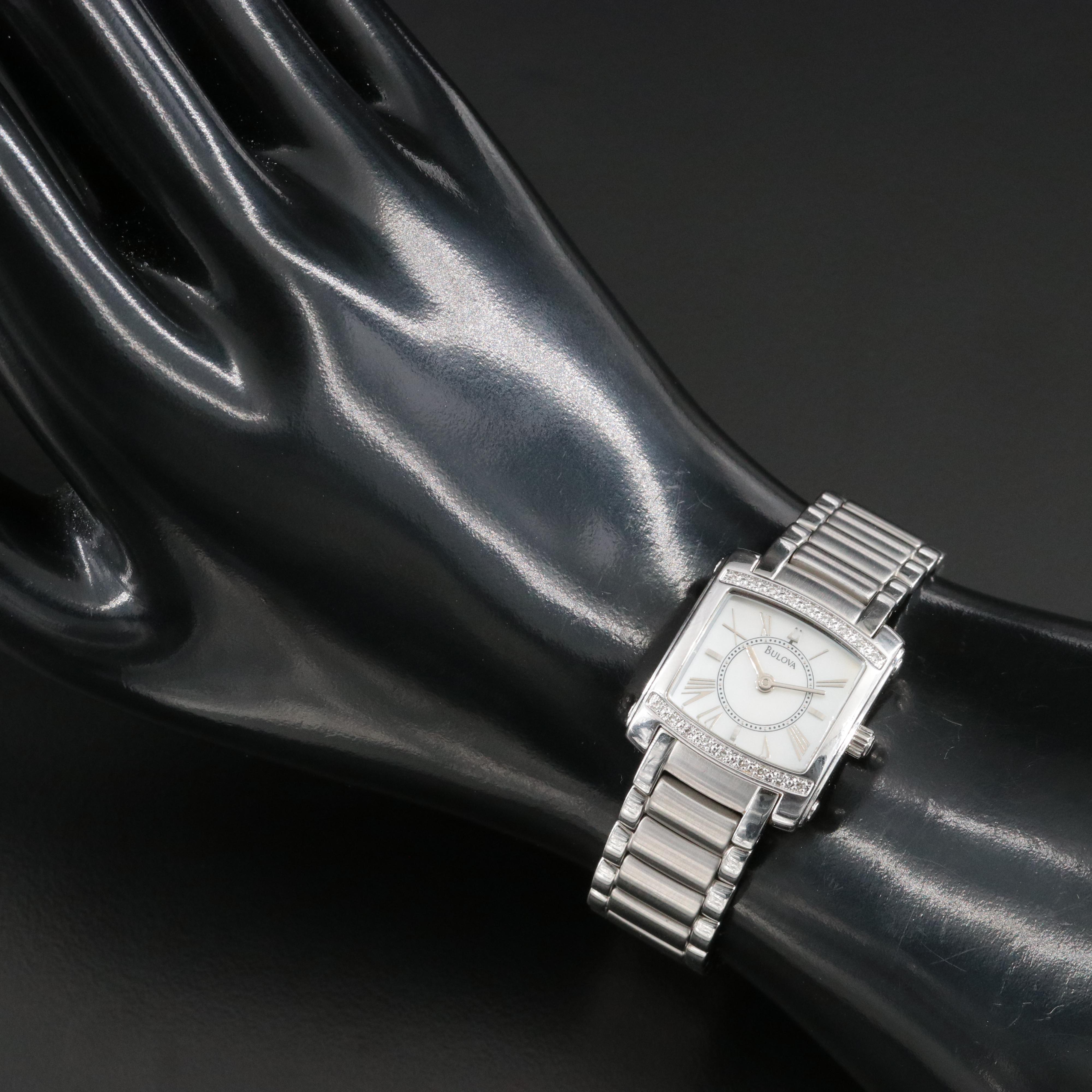 Bulova Diamond Accent Watch