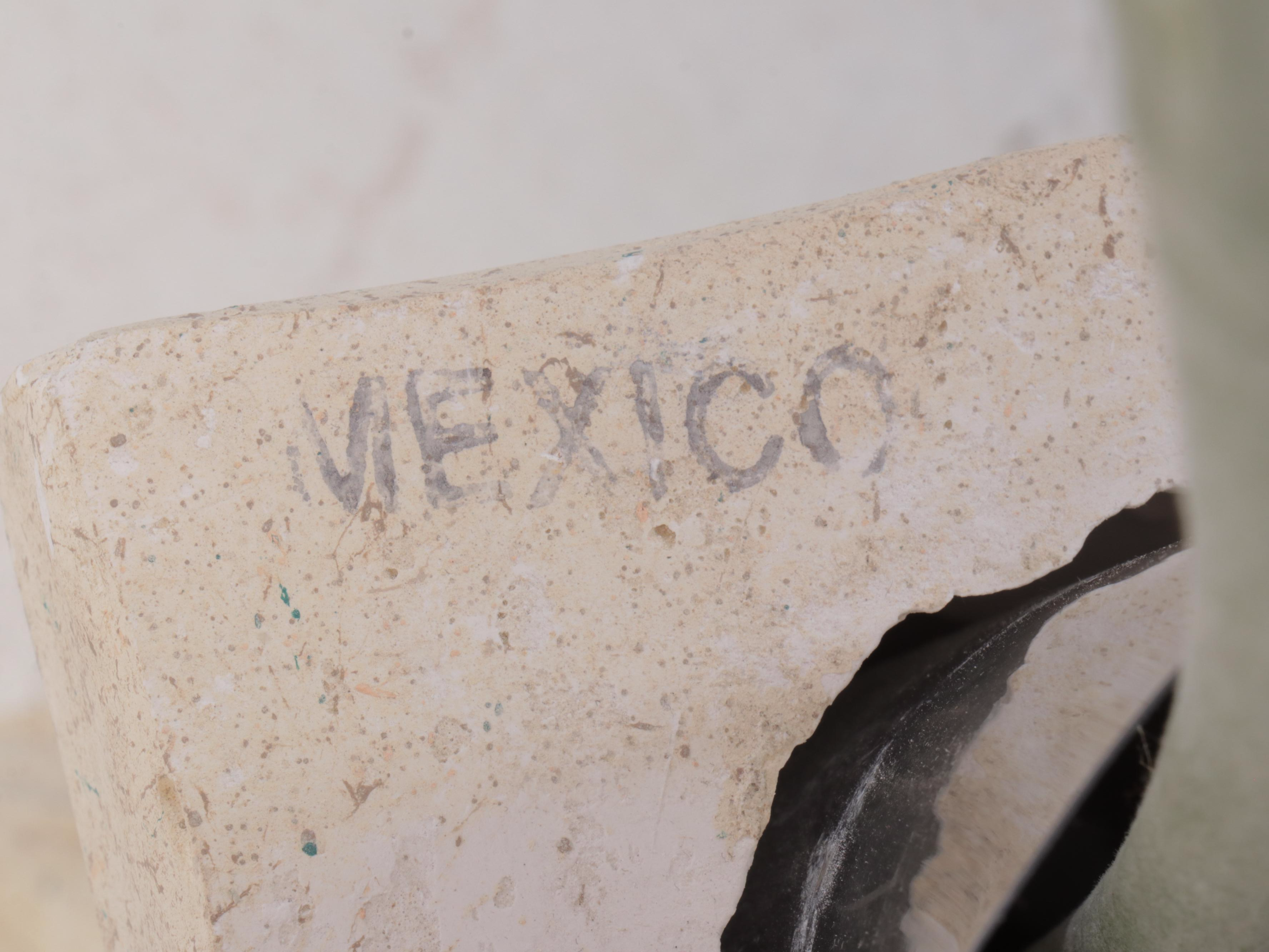 Classical Column Style Floor Vase with Oversized Flowers