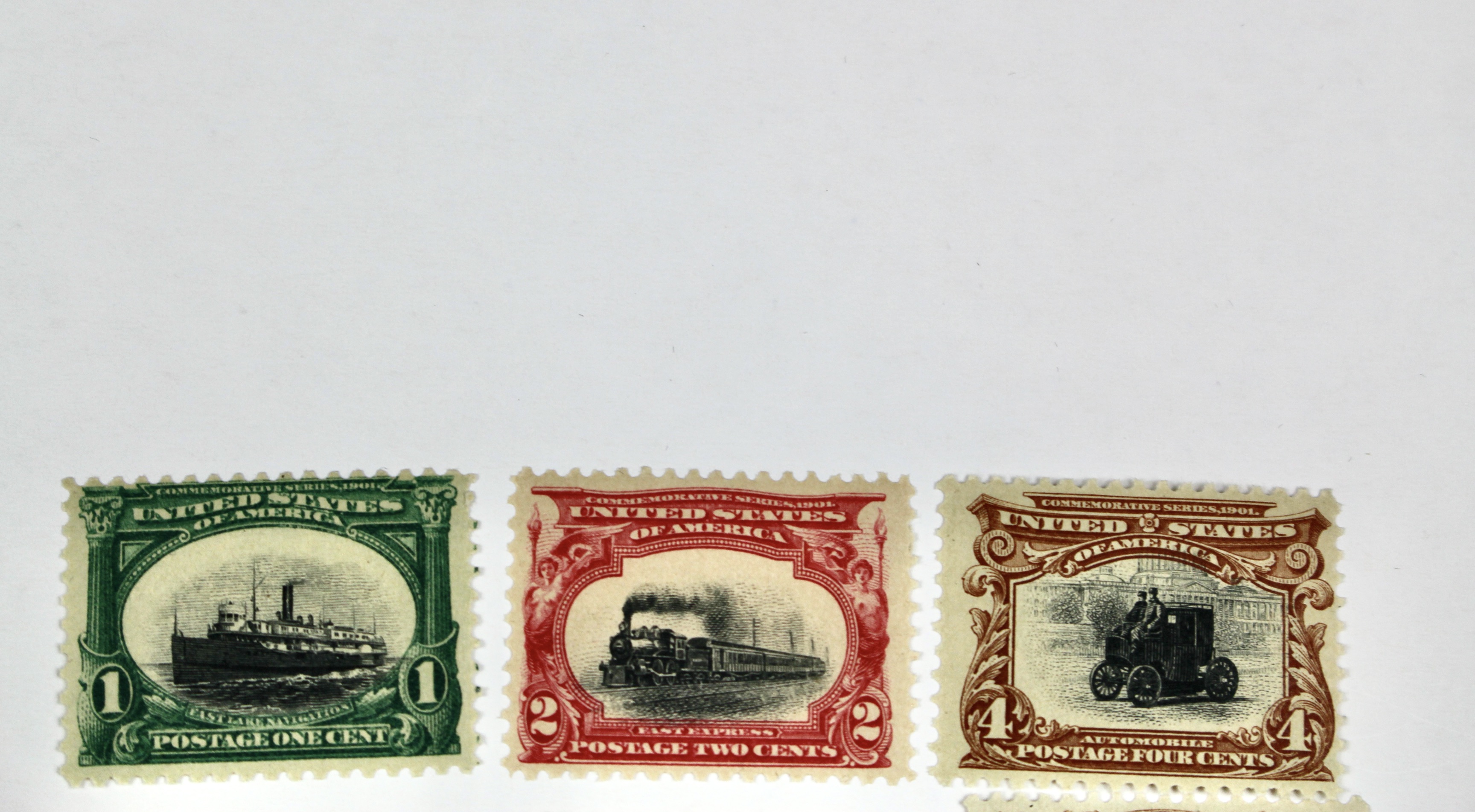 1901 Pan American Exposition Stamp Set Scott#s 294-299