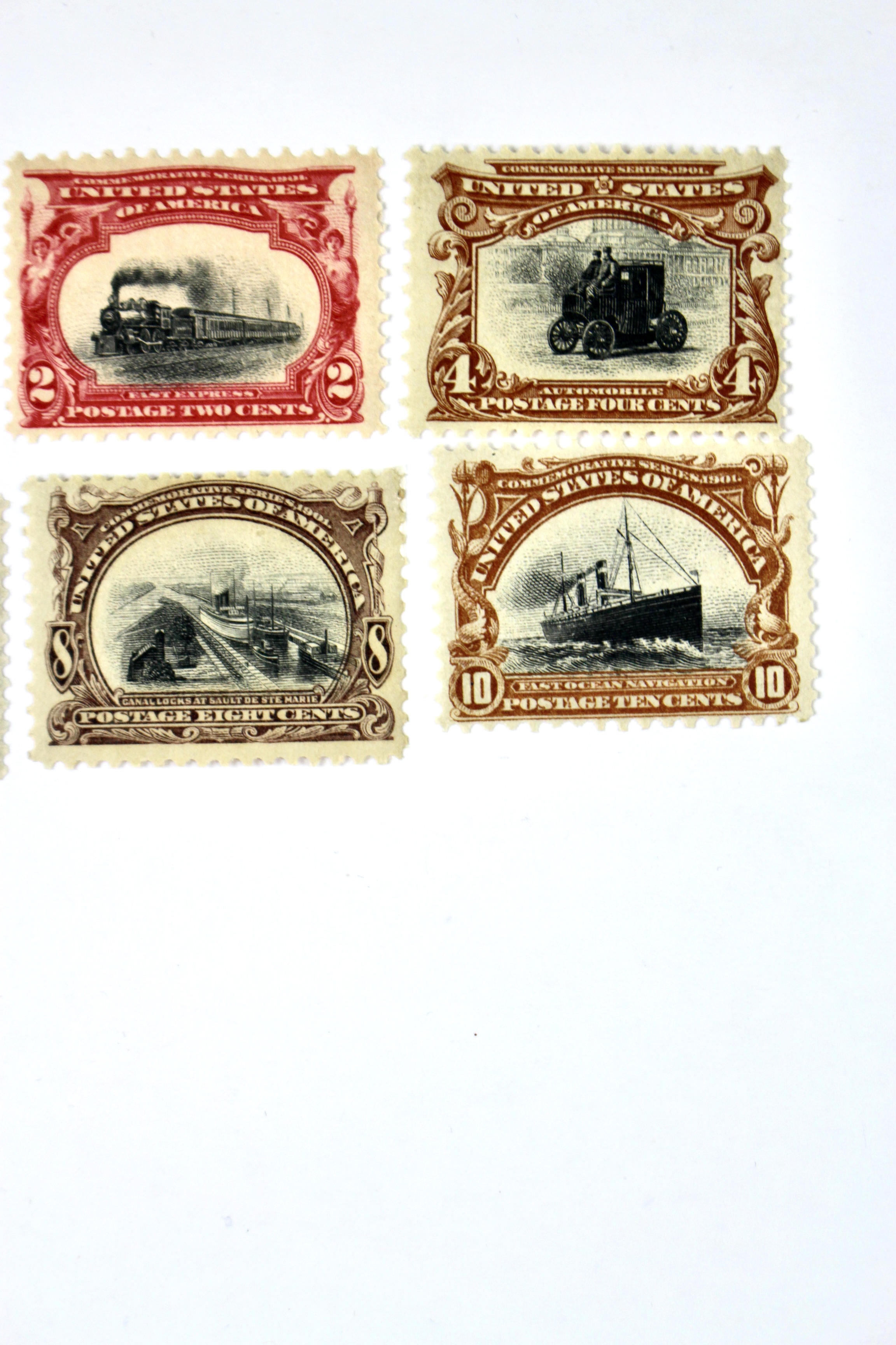 1901 Pan American Exposition Stamp Set Scott#s 294-299