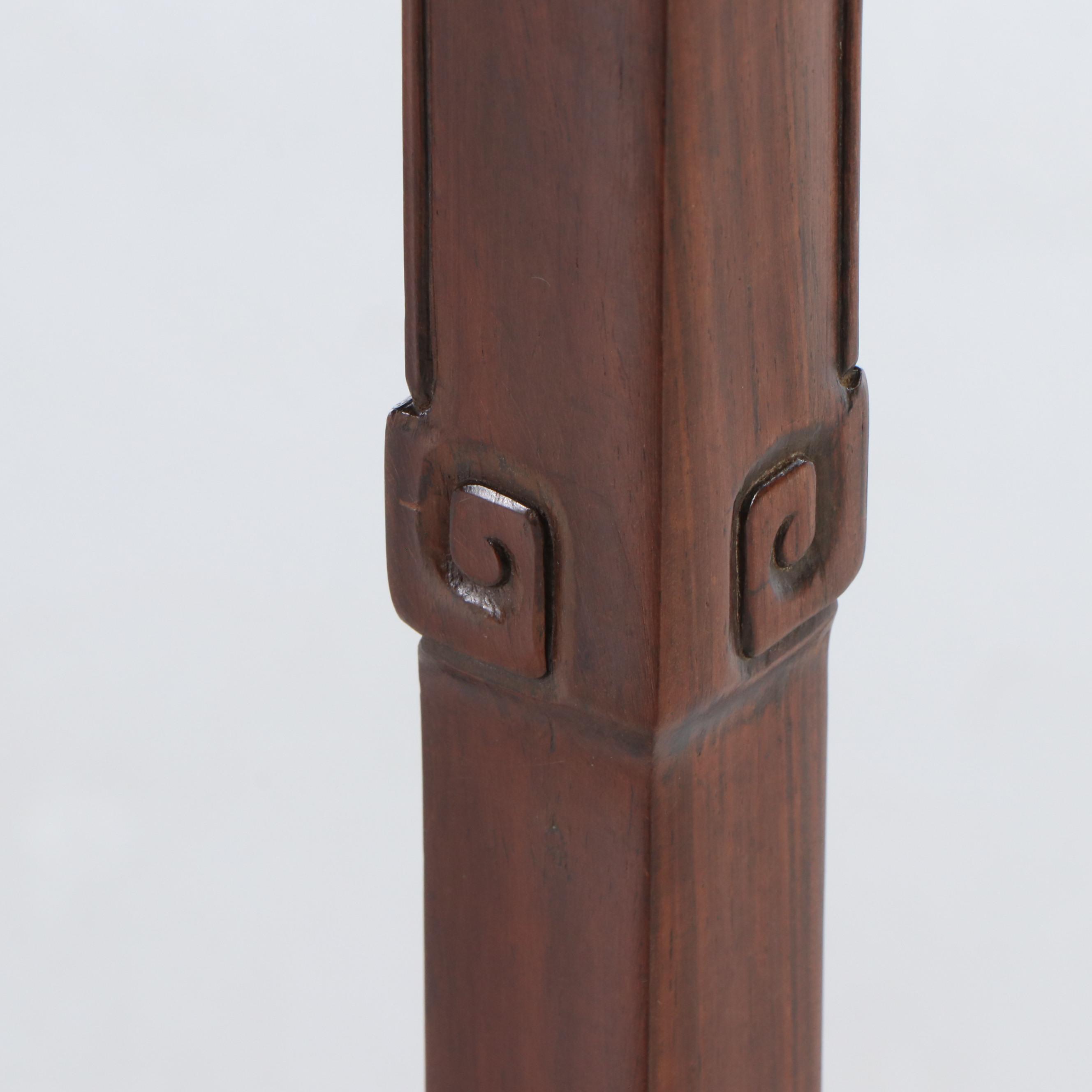 Chinese Carved Rosewood Stand