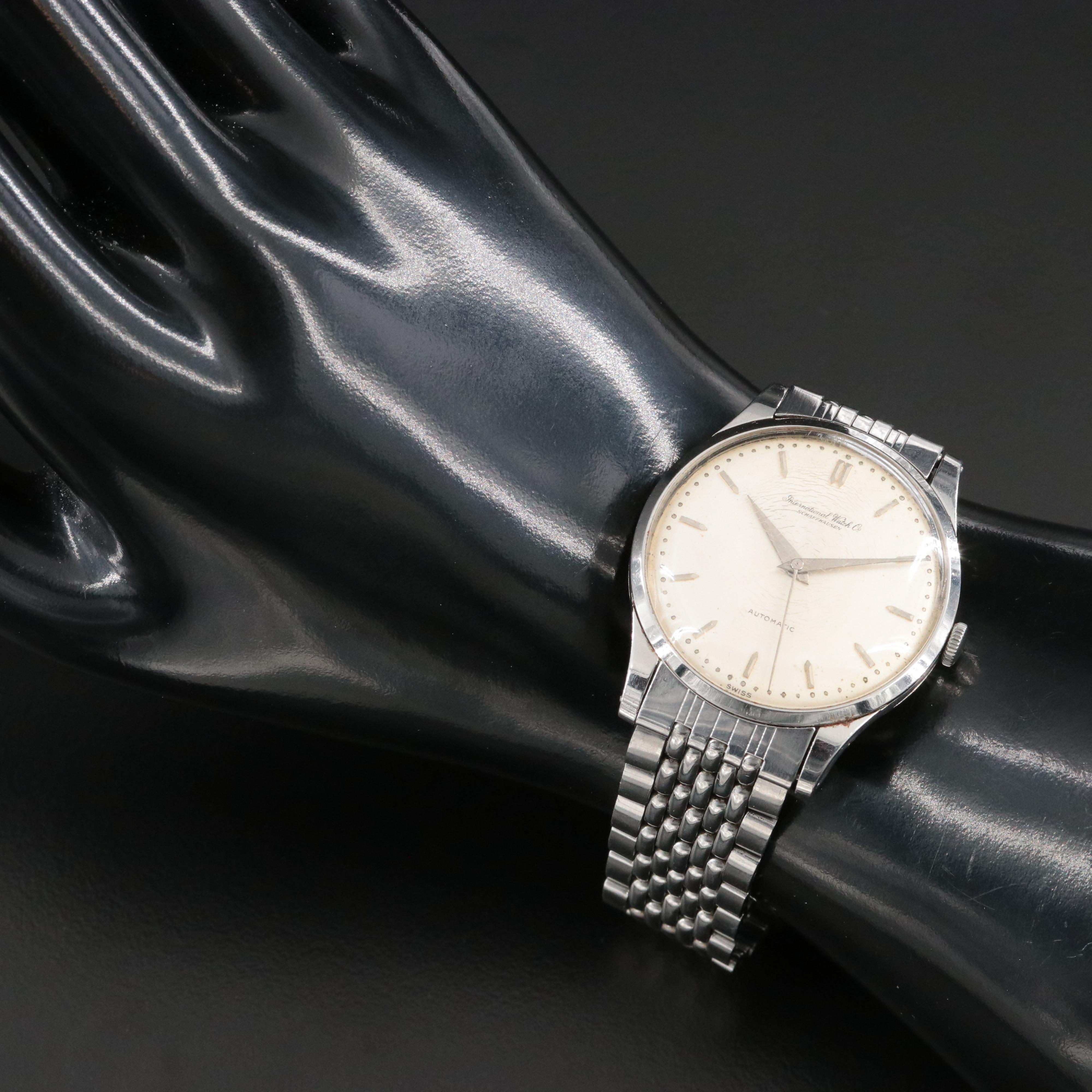 International Watch Co. Vintage Stainless Steel Automatic Watch