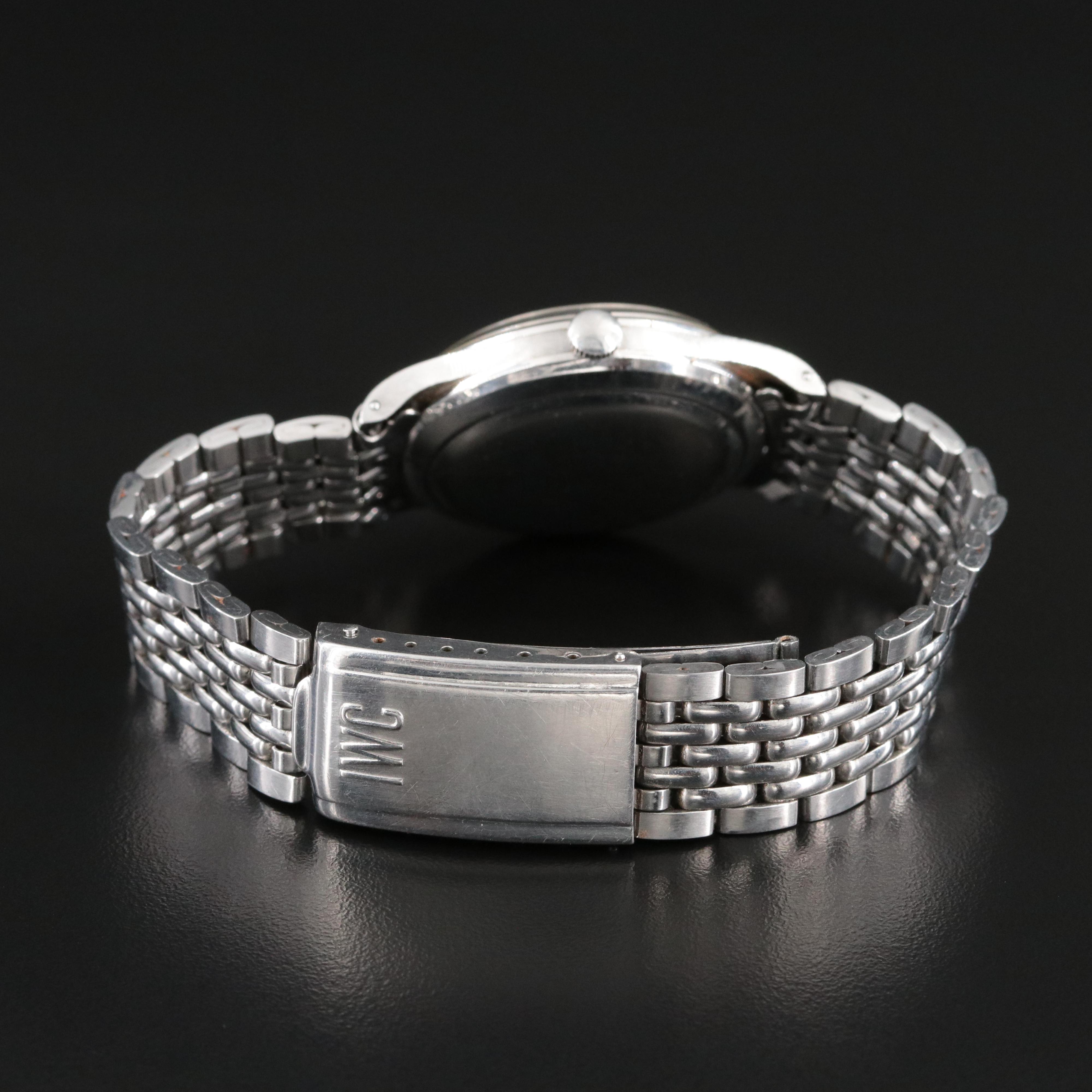 International Watch Co. Vintage Stainless Steel Automatic Watch