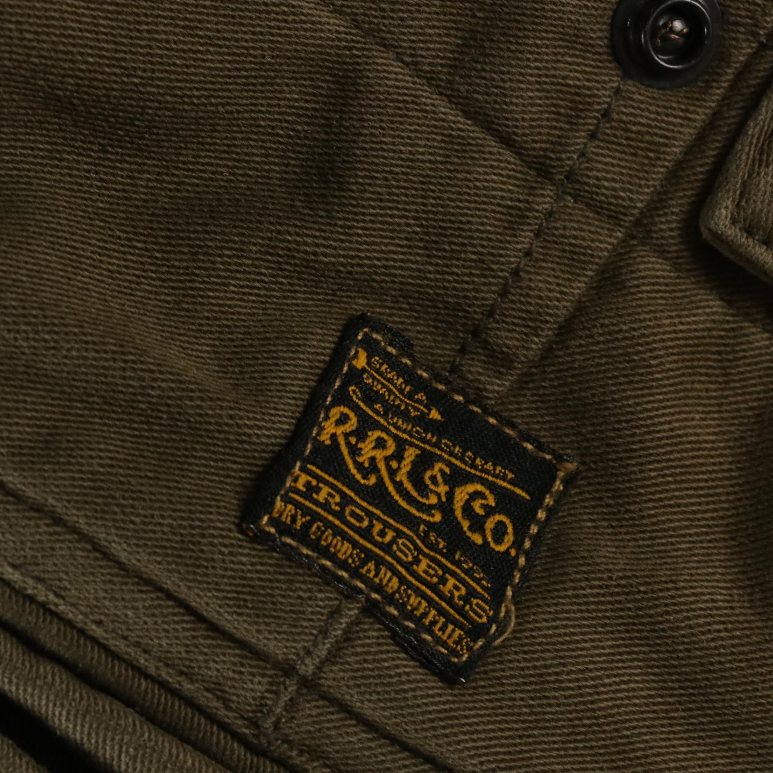 Men's Ralph Lauren Nylon and Cotton Multi Pocket Cargo Pants and Trousers