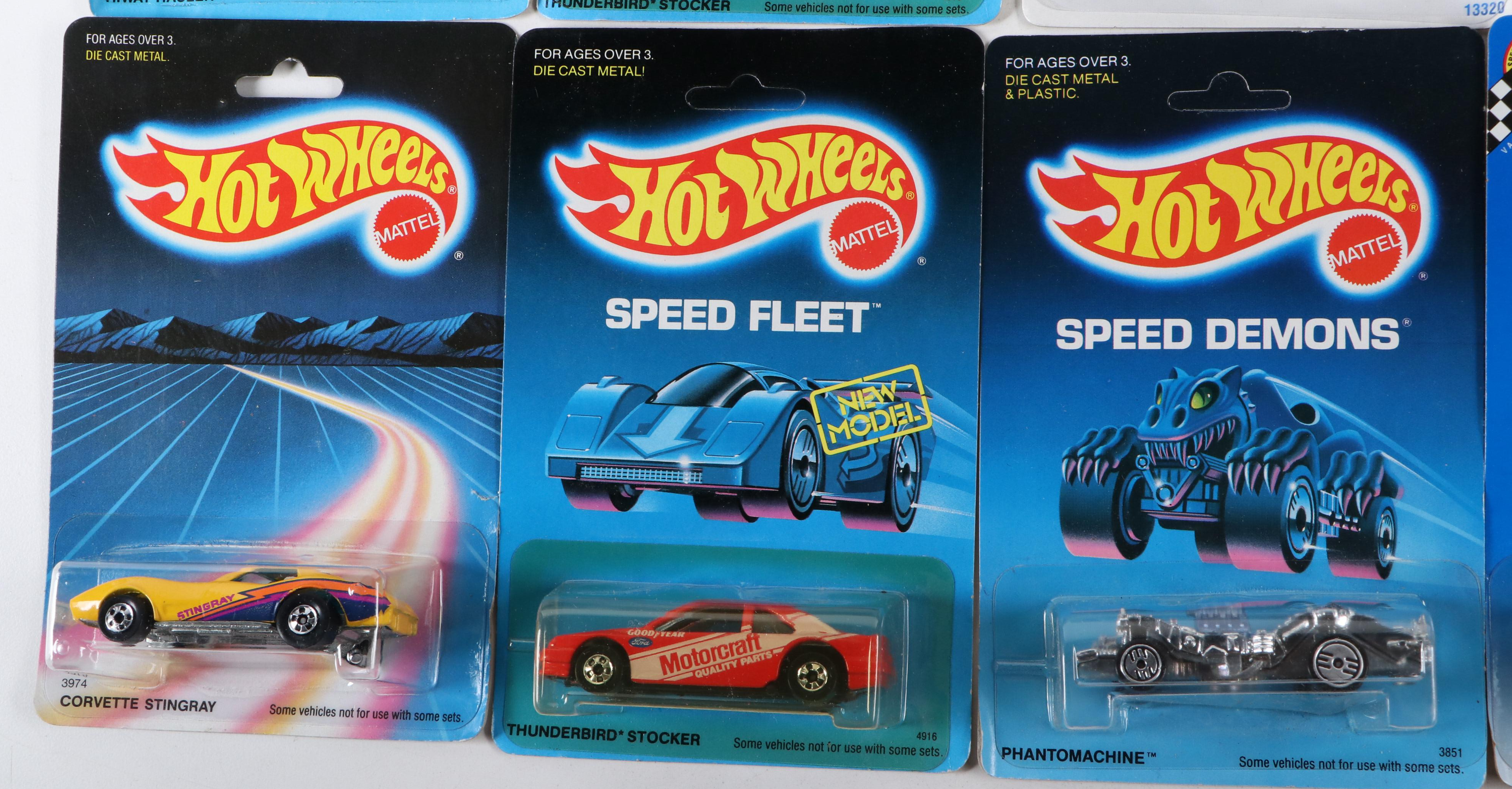 Hot Wheels "Thunderbird Stocker," "Phantomachine" and More Toy Cars, 1980s–1990s